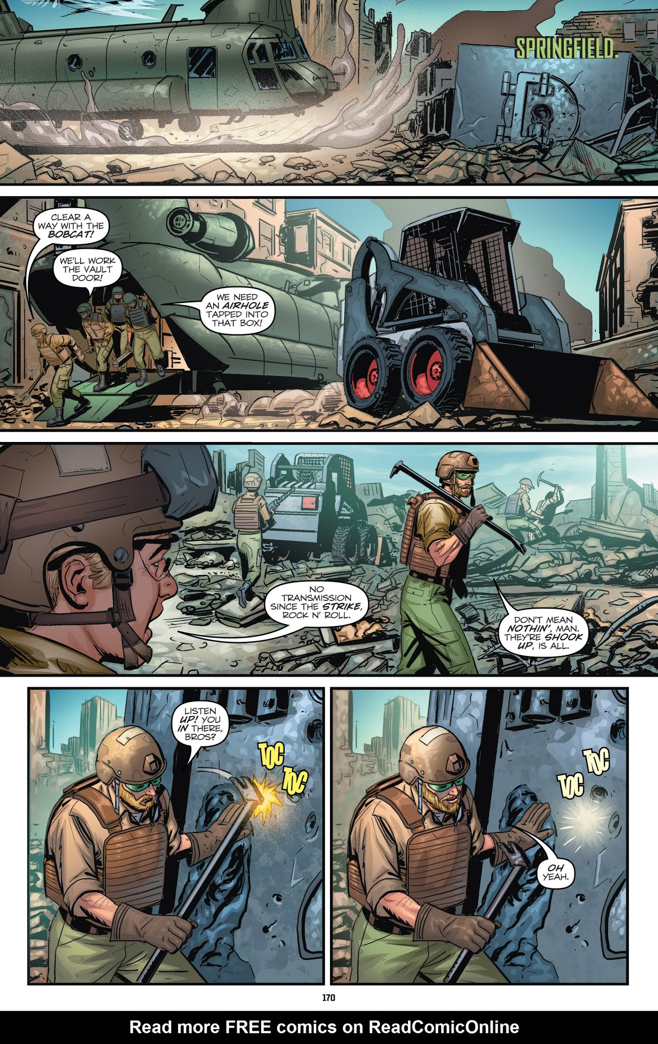 Read online G.I. Joe: The IDW Collection comic -  Issue # TPB 7 - 170