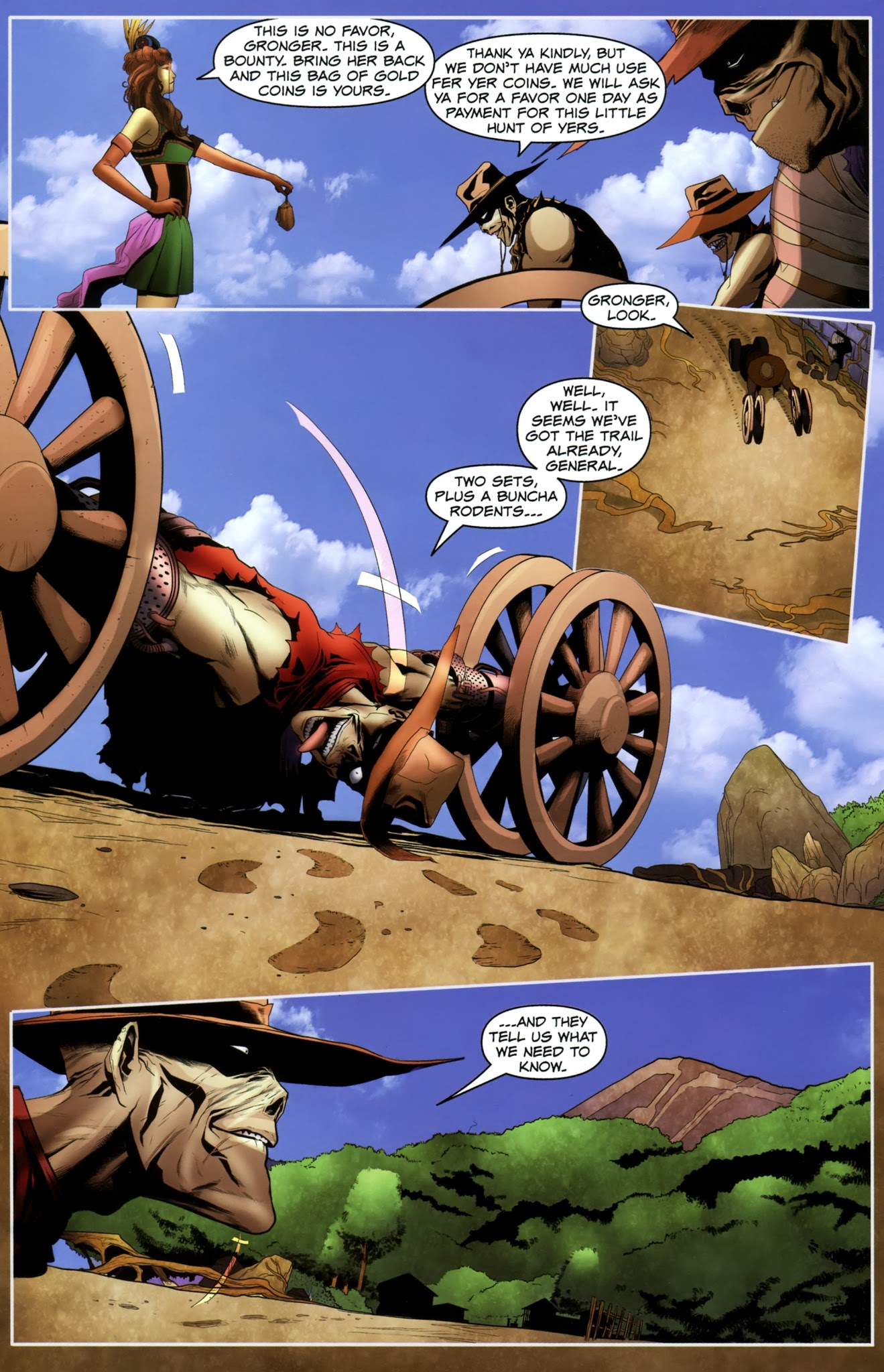 Read online Legend of Oz: The Wicked West comic -  Issue #2 - 17