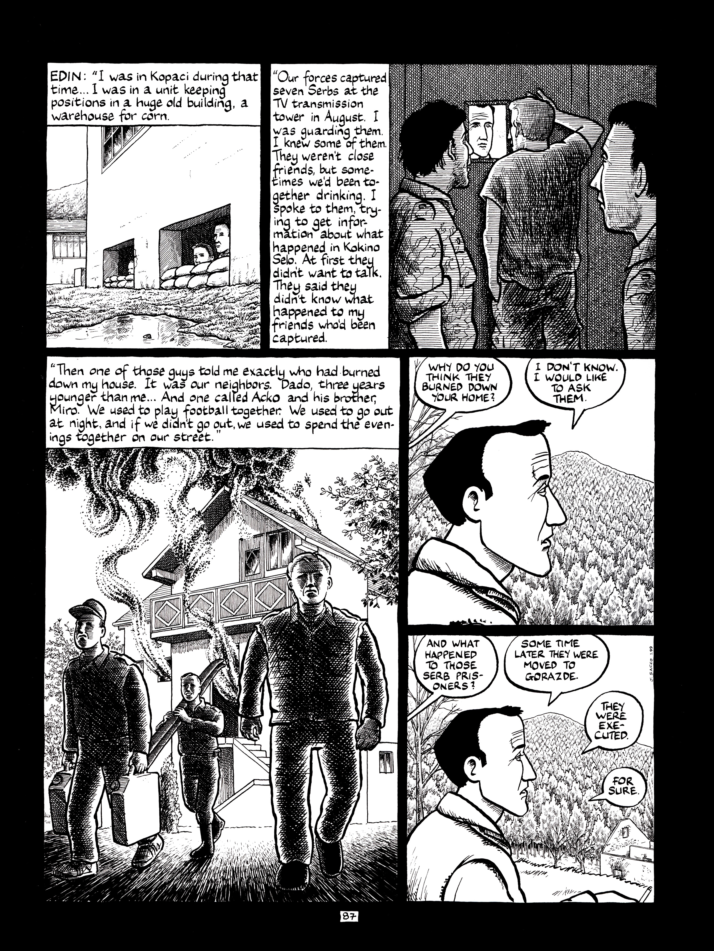 Read online Safe Area Goražde comic -  Issue # TPB (Part 2) - 28