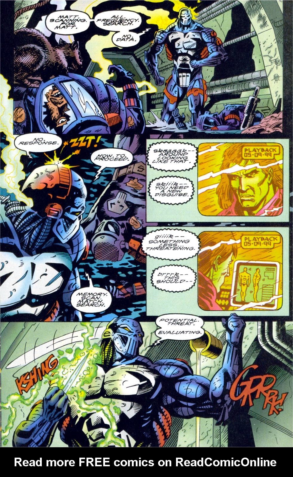 Punisher 2099 Issue #31 #31 - English 18