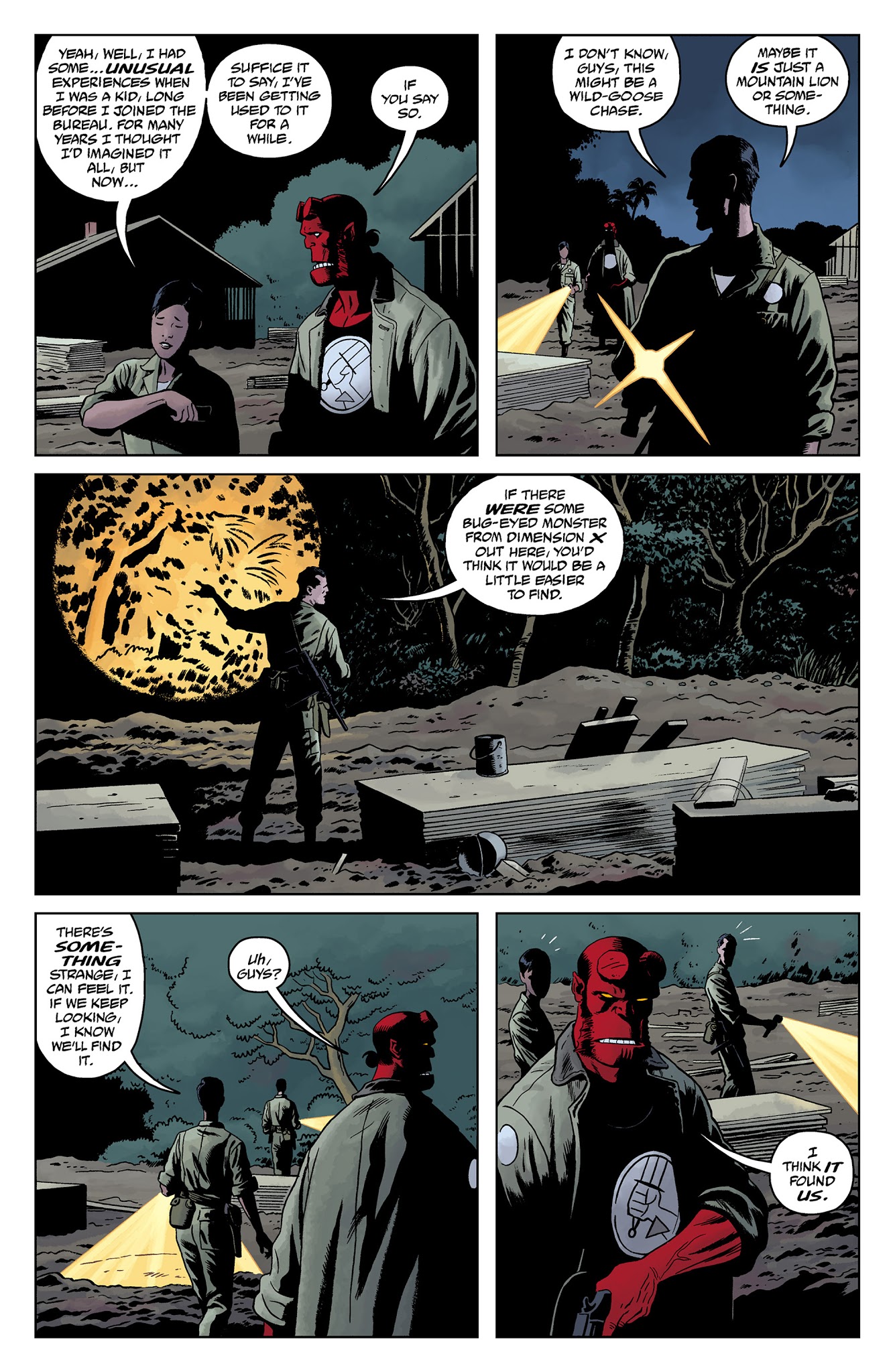 Read online Hellboy and the B.P.R.D.: 1953 - Beyond the Fences comic -  Issue #1 - 22