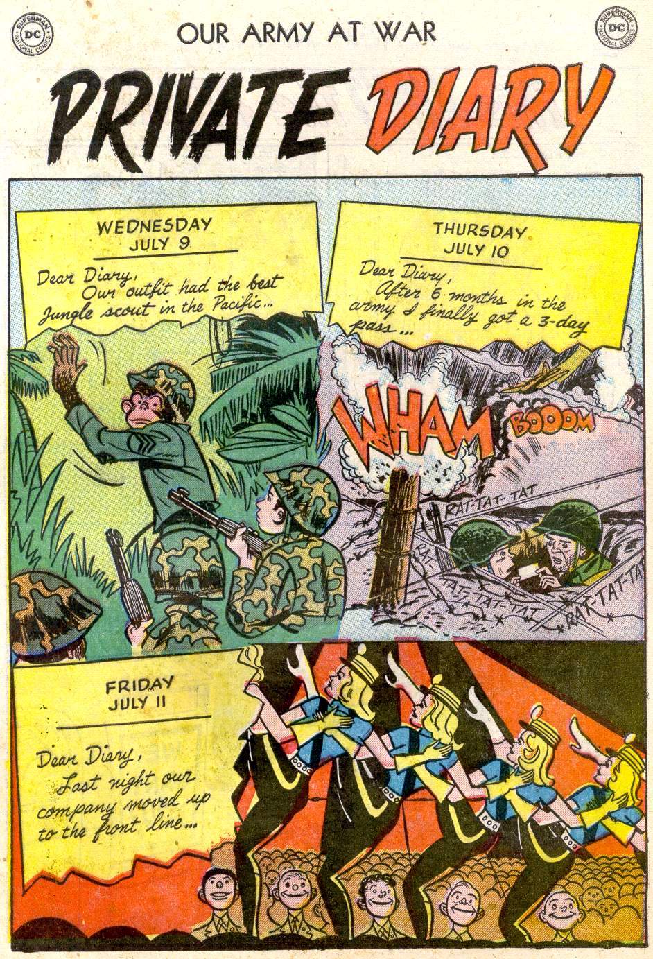 Read online Our Army at War (1952) comic -  Issue #9 - 33