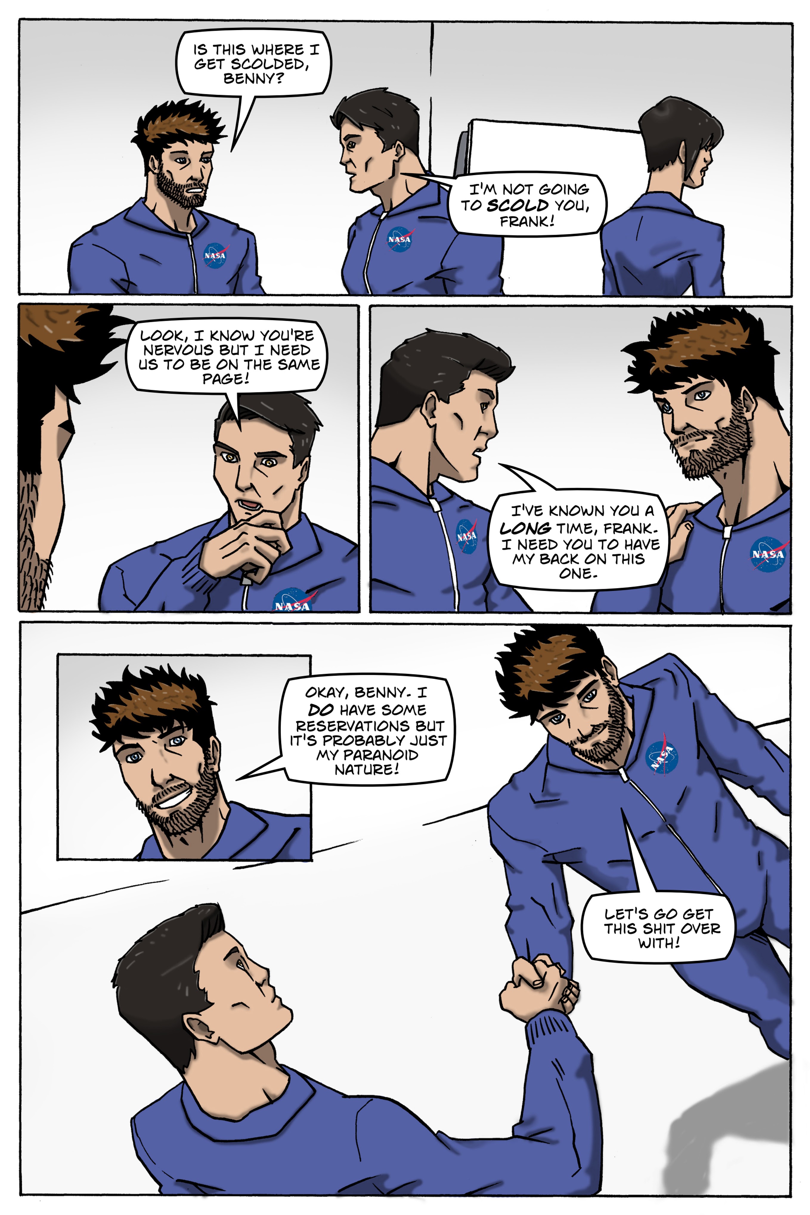 Read online Mars One comic -  Issue #1 - 17