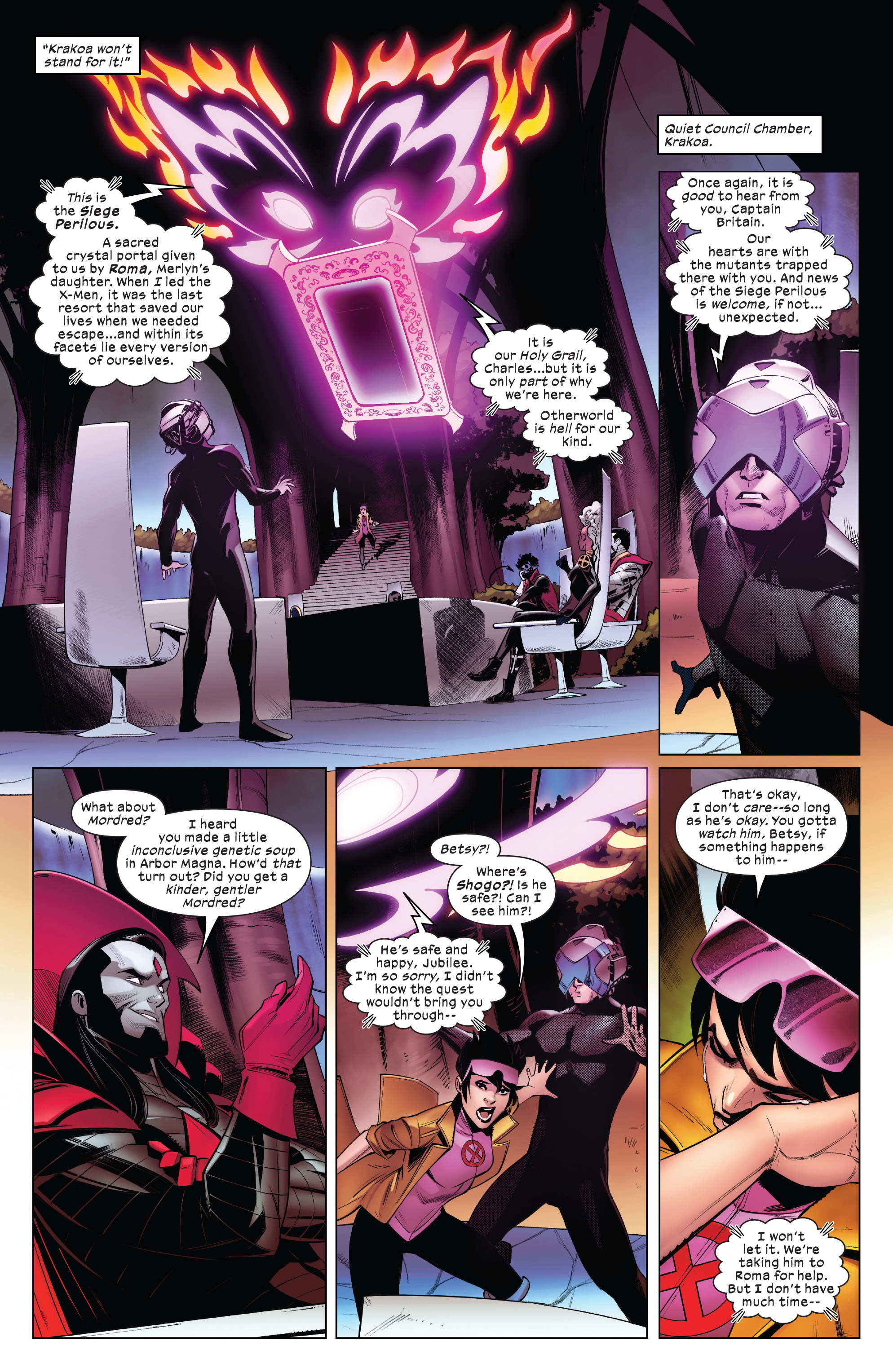 Read online Knights of X comic -  Issue #2 - 4
