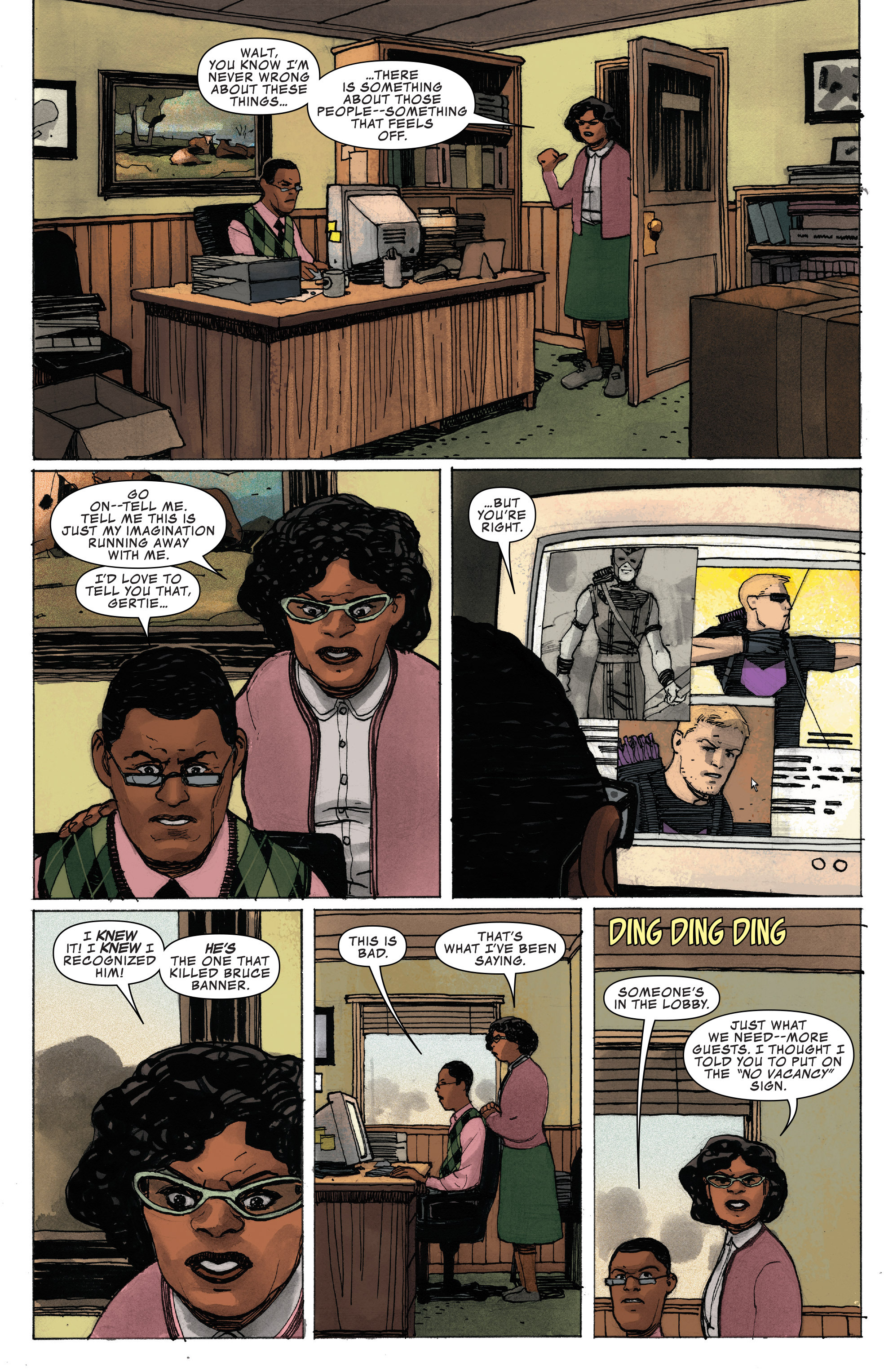 Read online Occupy Avengers comic -  Issue #5 - 10