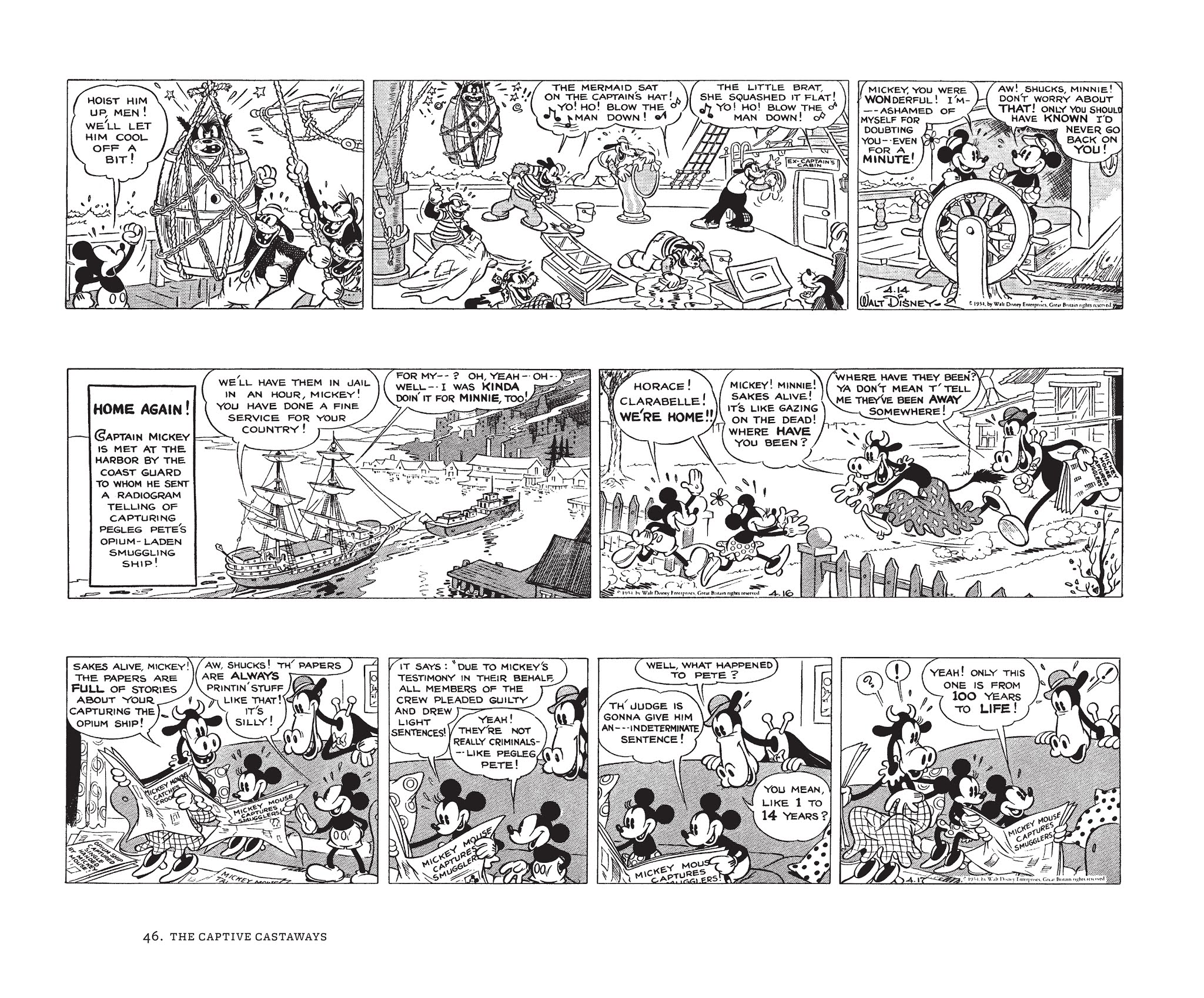 Read online Walt Disney's Mickey Mouse by Floyd Gottfredson comic -  Issue # TPB 3 (Part 1) - 46