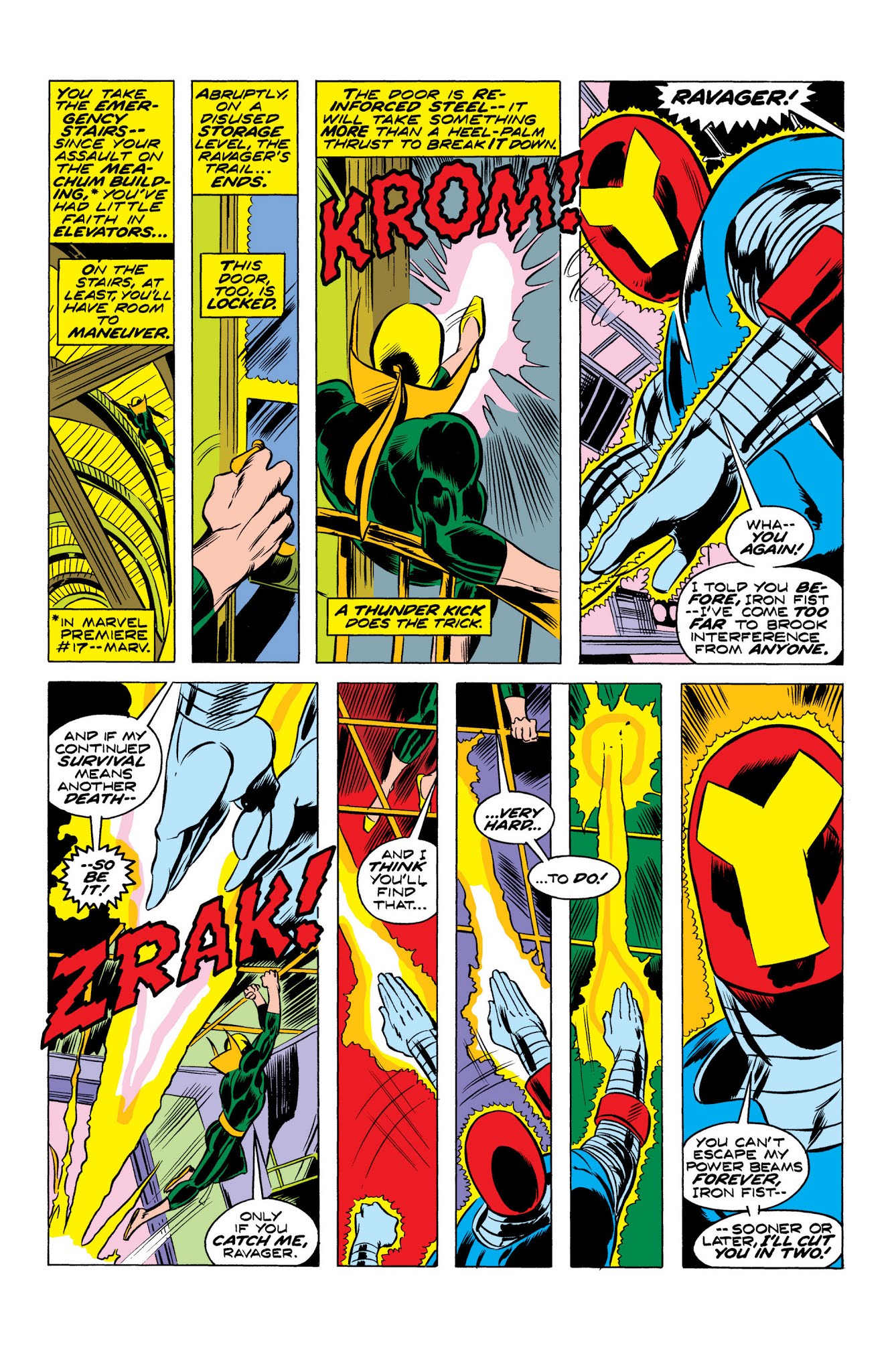 Read online Marvel Masterworks: Iron Fist comic -  Issue # TPB 2 (Part 1) - 21