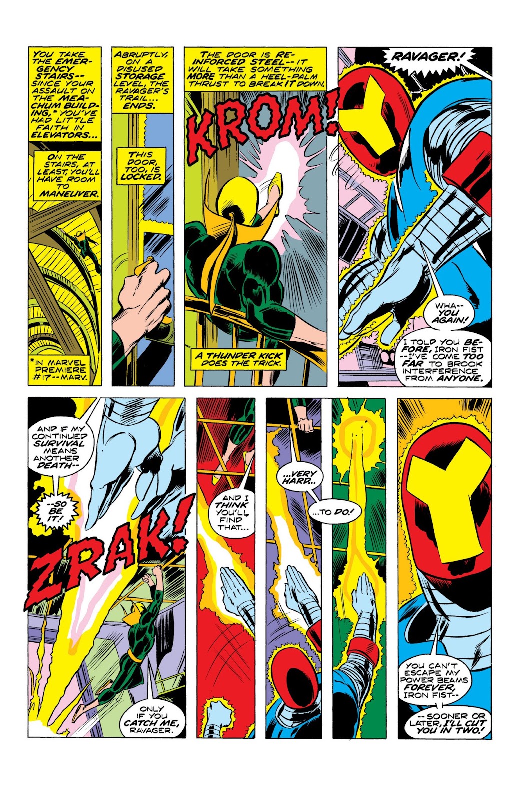 Marvel Masterworks: Iron Fist issue TPB 2 (Part 1) - Page 21