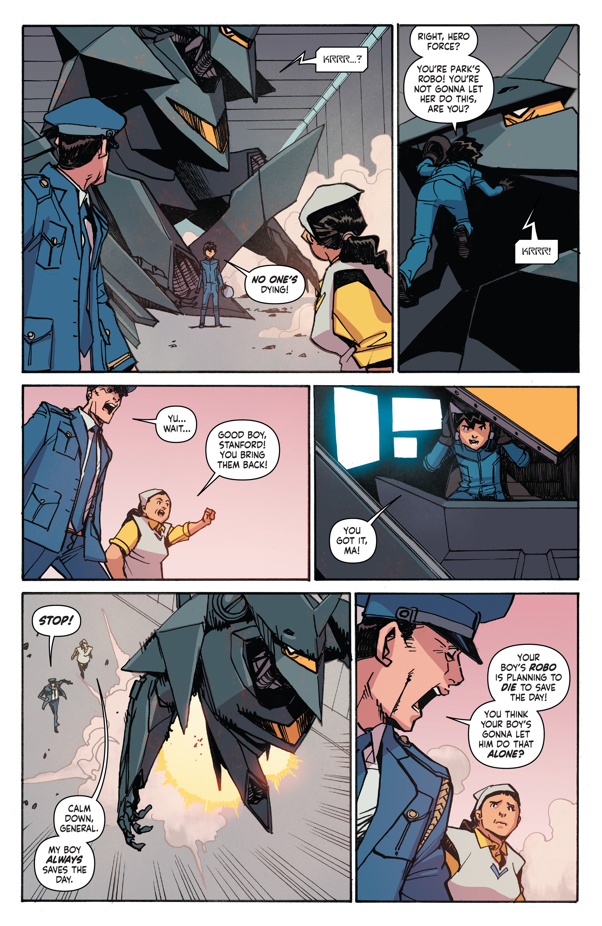 Read online Mech Cadet Yu comic -  Issue # _TPB 3 - 54