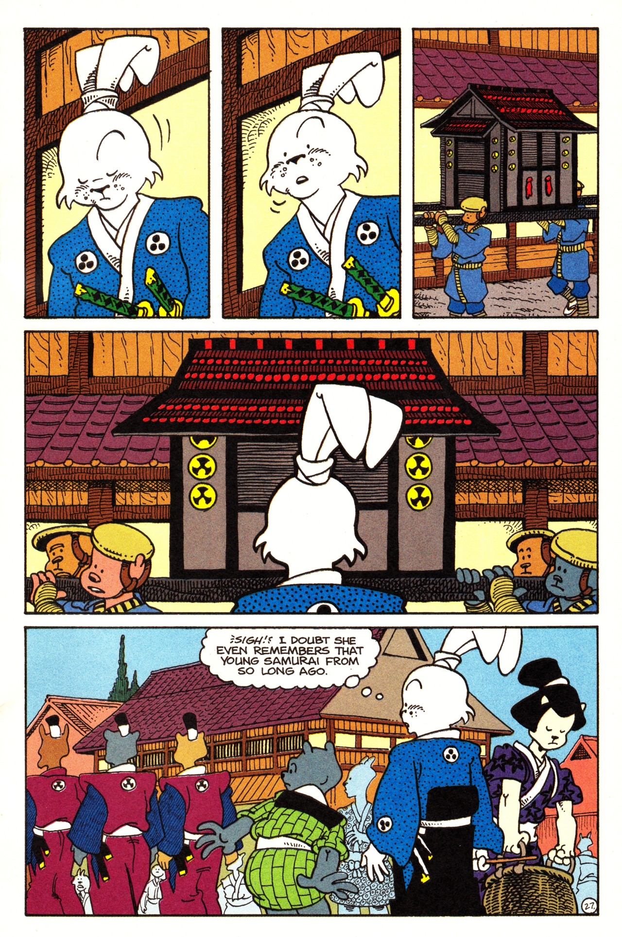Read online Usagi Yojimbo (1993) comic -  Issue #14 - 28
