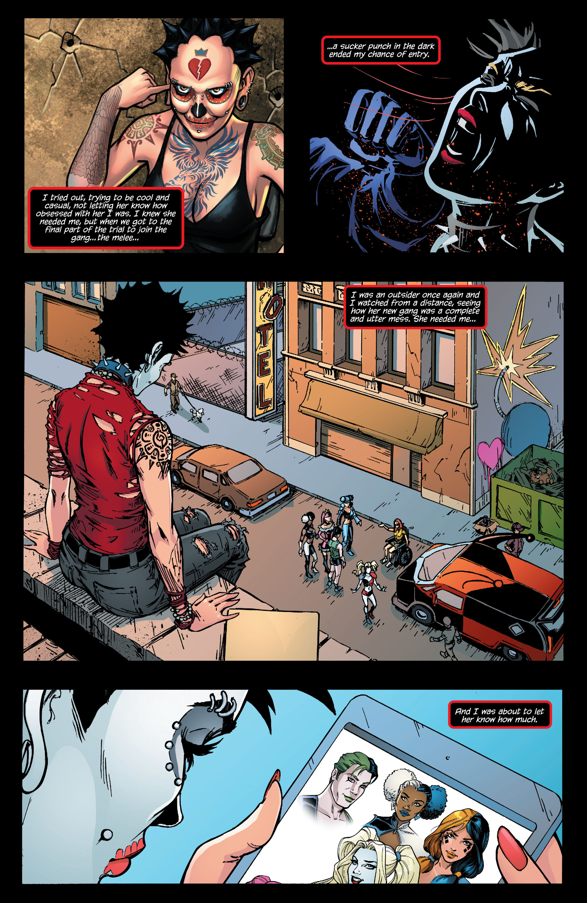 Read online Harley Quinn And Her Gang Of Harleys comic -  Issue #5 - 21