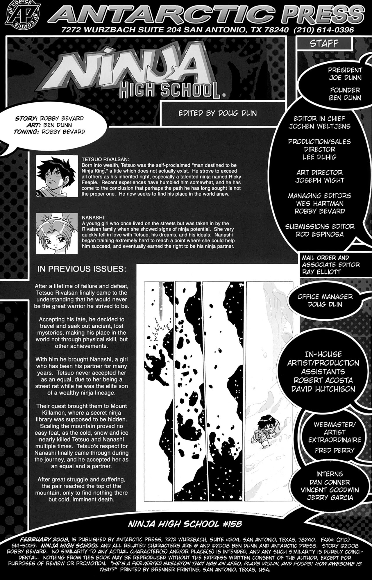 Read online Ninja High School (1986) comic -  Issue #158 - 2