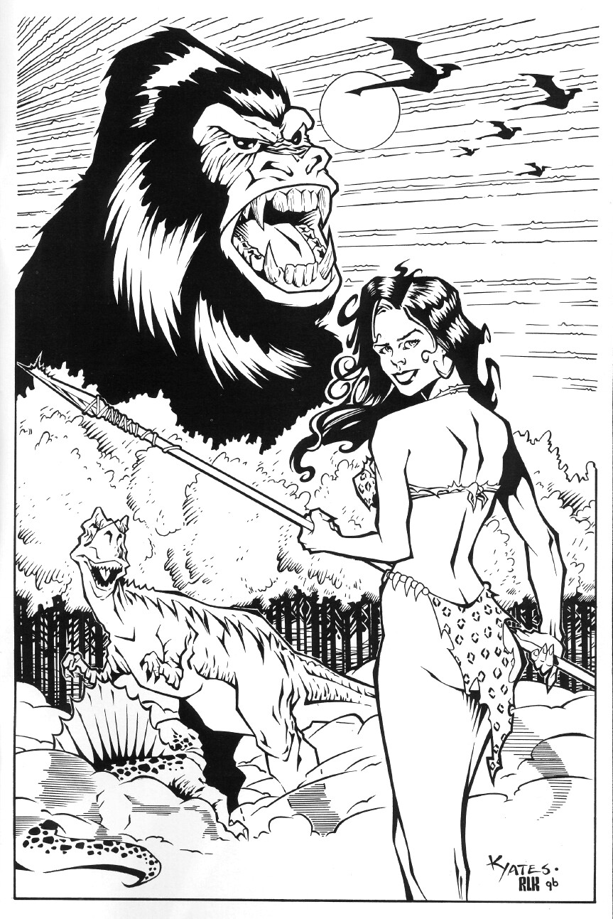 Read online Cavewoman: Rain comic -  Issue #6 - 34
