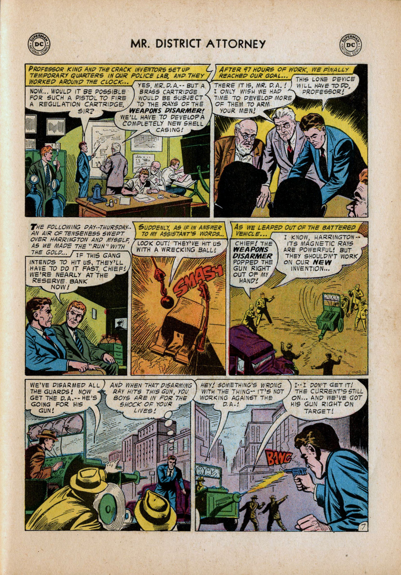 Read online Mr. District Attorney comic -  Issue #60 - 31