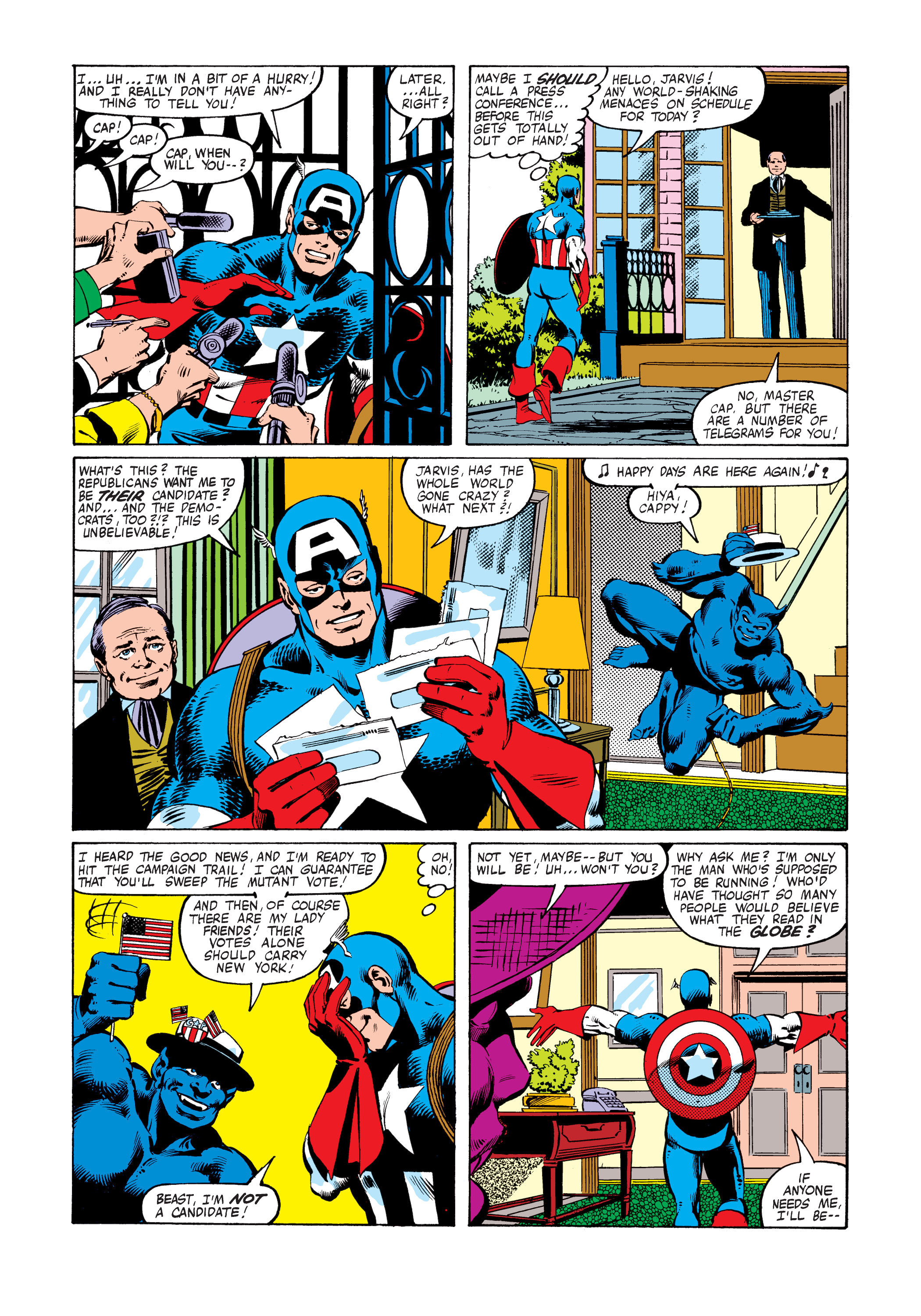 Read online Marvel Masterworks: Captain America comic -  Issue # TPB 14 (Part 1) - 73