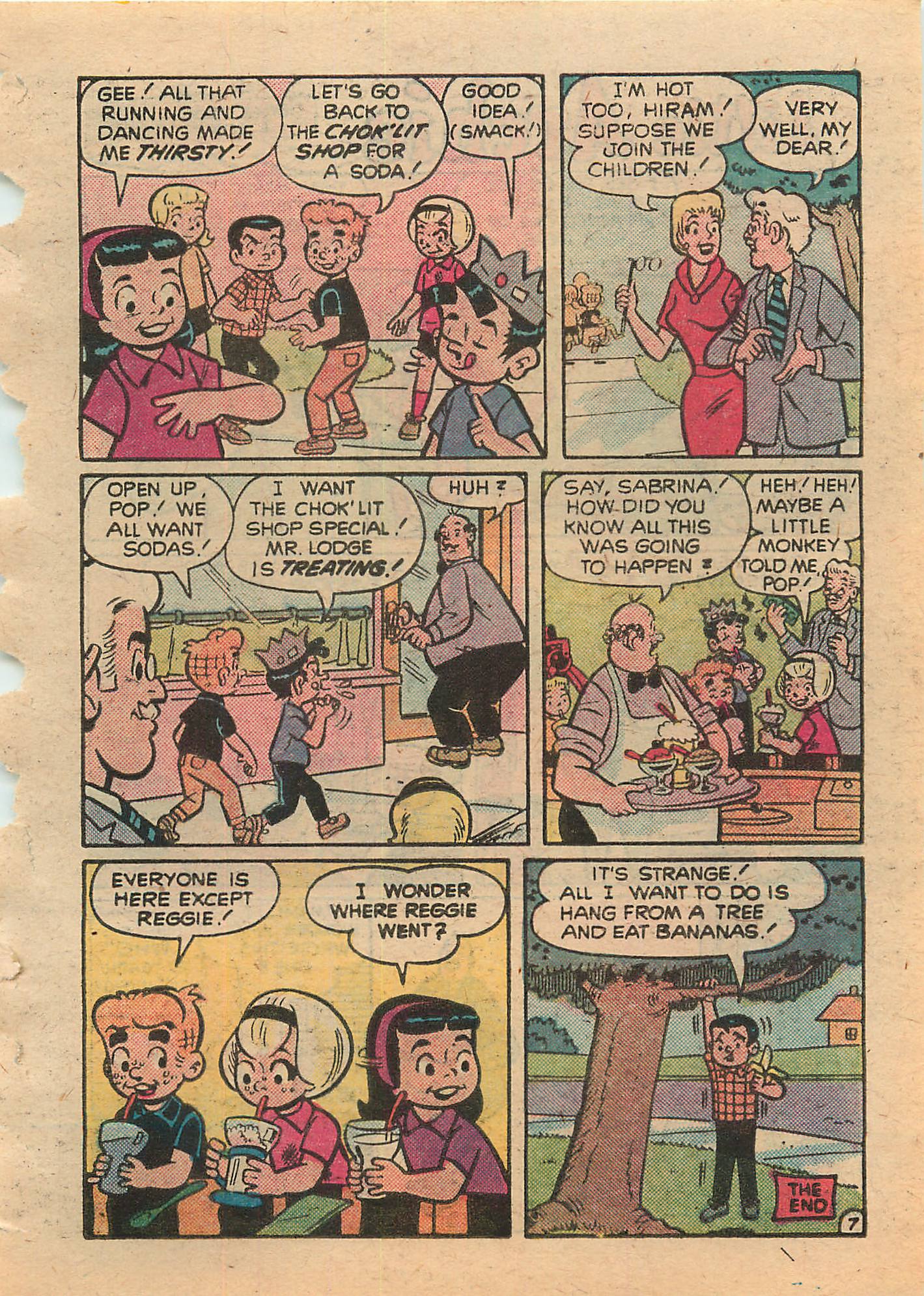 Read online Little Archie Comics Digest Magazine comic -  Issue #6 - 110