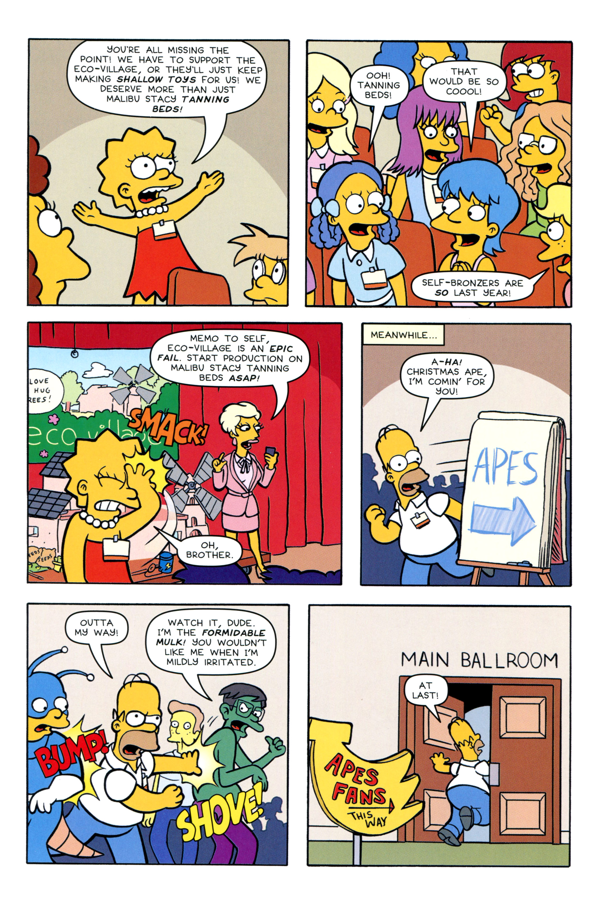 Read online Simpsons Comics comic -  Issue #214 - 10