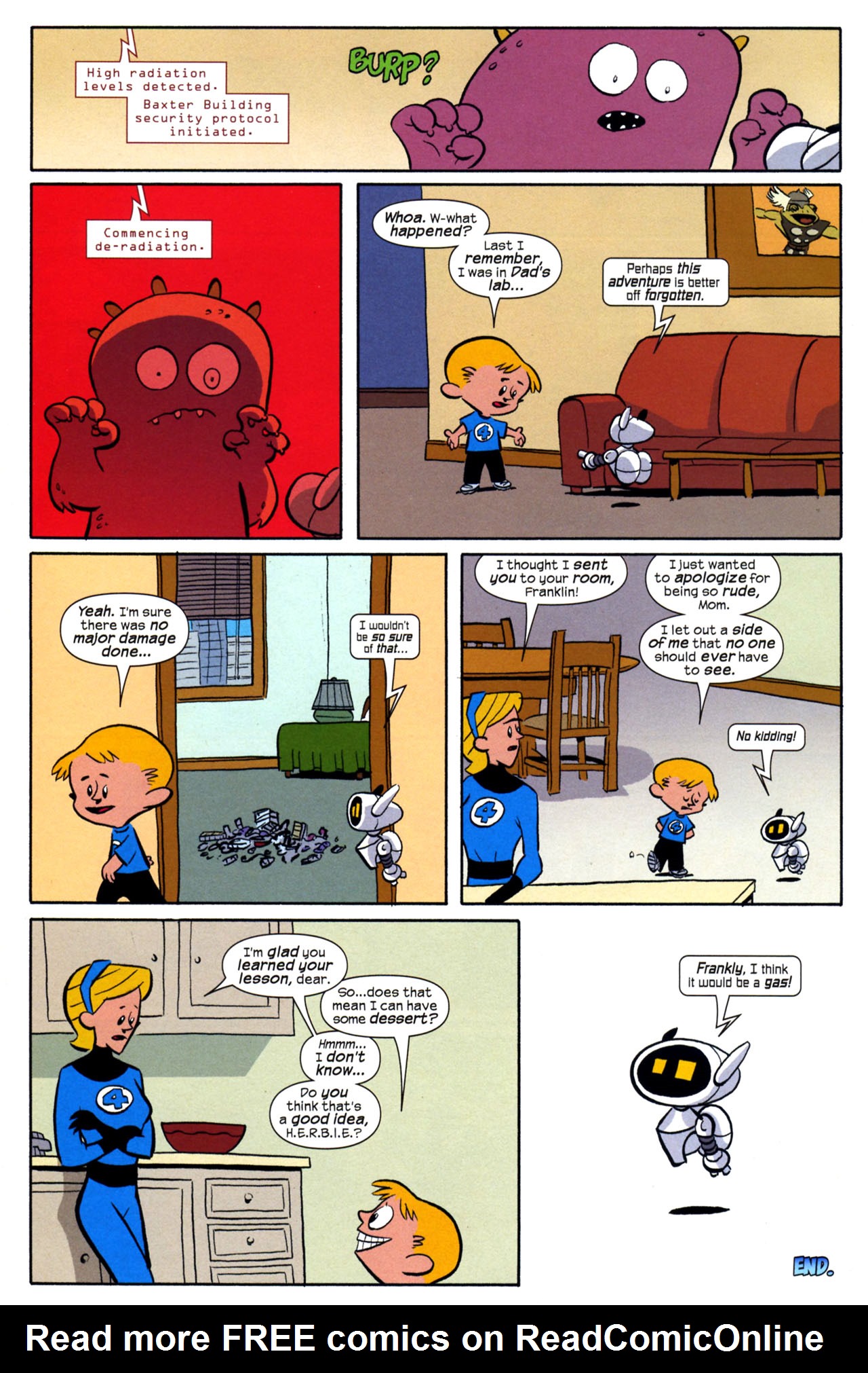 Read online Franklin Richards: Monster Mash comic -  Issue # Full - 12