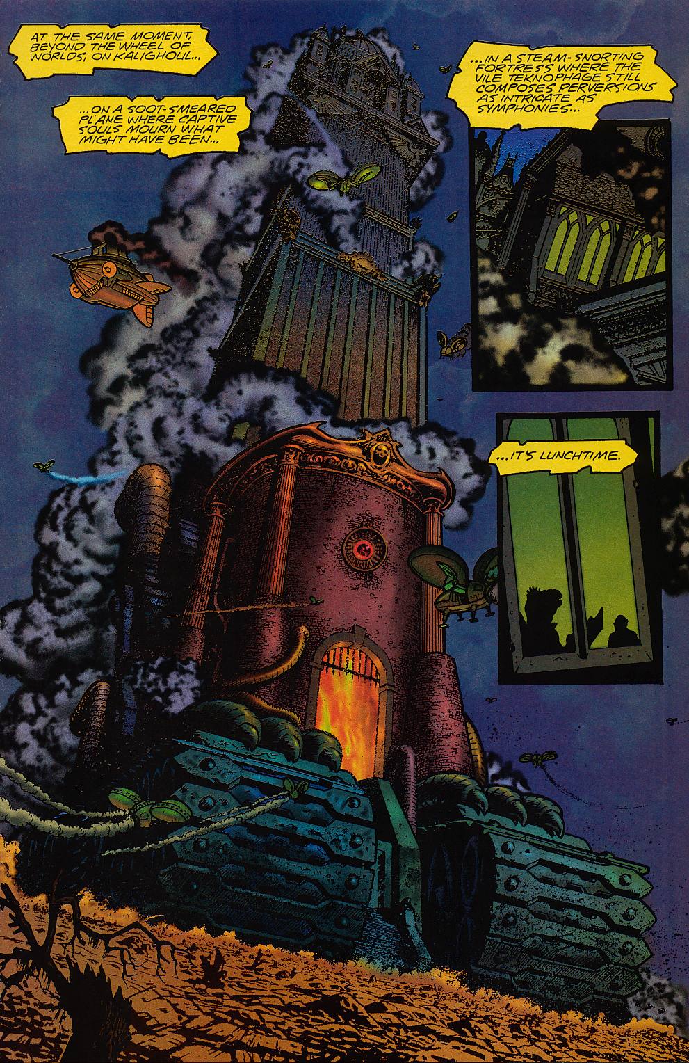 Read online Neil Gaiman's Mr. Hero - The Newmatic Man (1995) comic -  Issue #1 - 12
