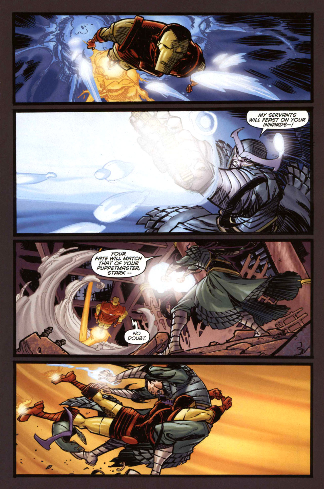 Read online Iron Man: Enter the Mandarin comic -  Issue #6 - 7