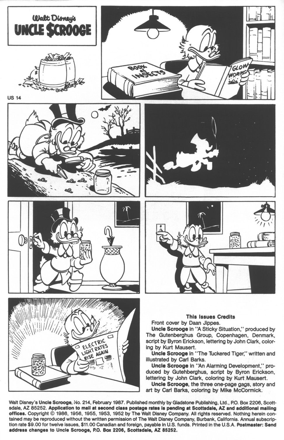 Read online Uncle Scrooge (1953) comic -  Issue #214 - 2