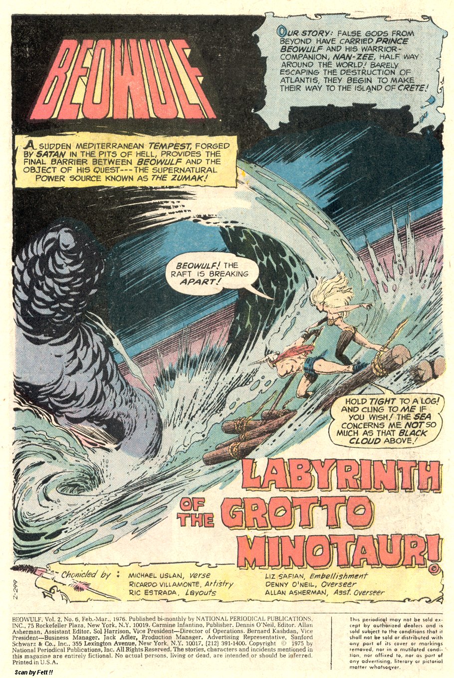 Read online Beowulf (1975) comic -  Issue #6 - 2