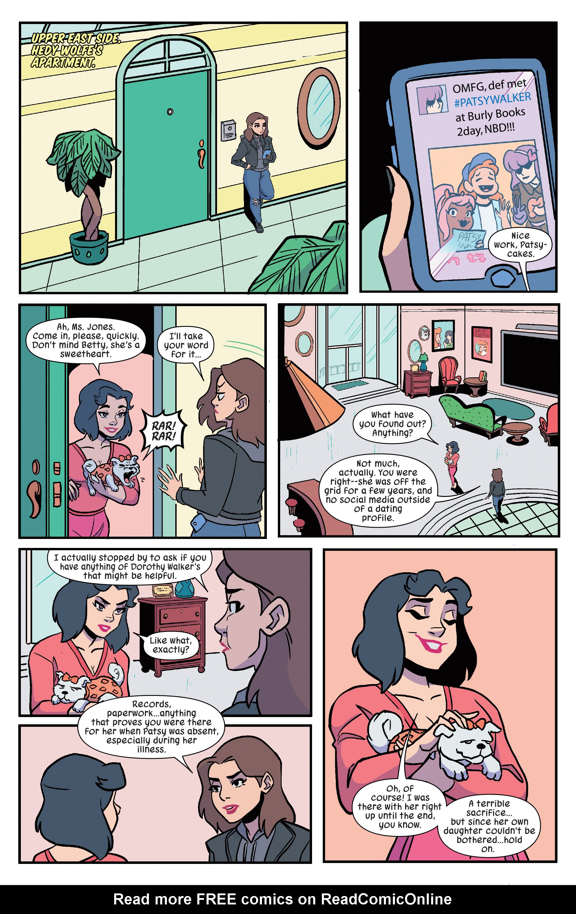Read online Patsy Walker, A.K.A. Hellcat! comic -  Issue #7 - 8