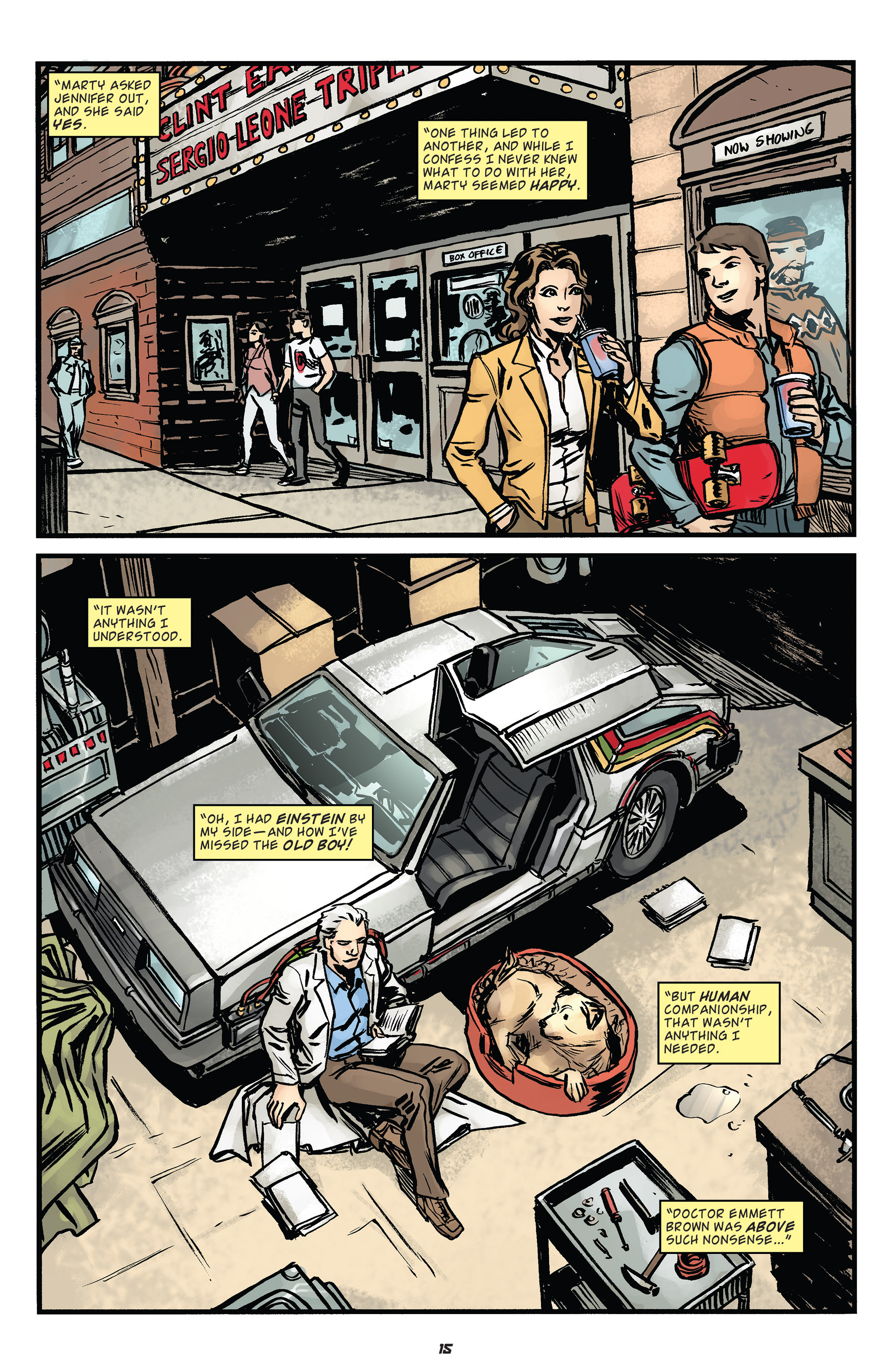 Read online Back to the Future (2015) comic -  Issue #4 - 17