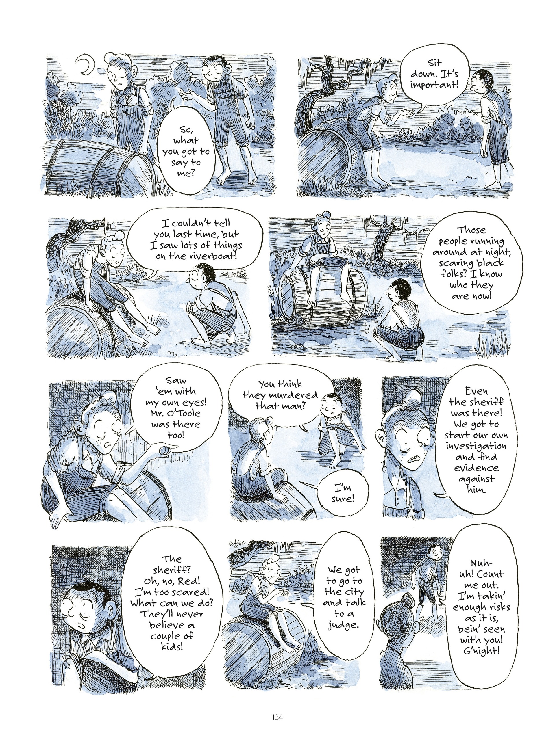 Read online Swamp: A Summer in the Bayou comic -  Issue # TPB (Part 2) - 35