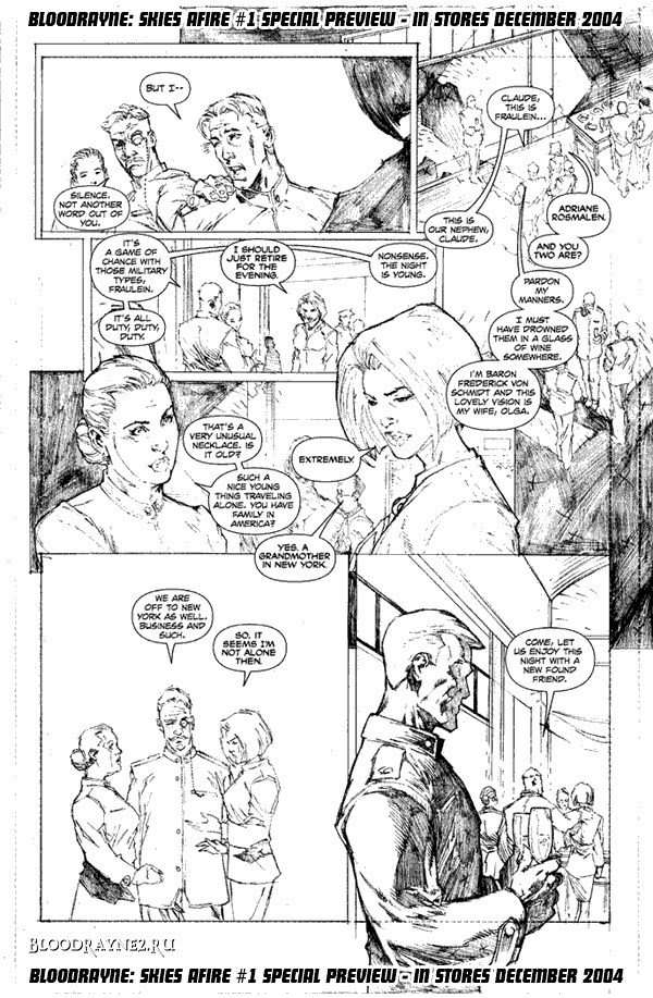 Read online BloodRayne: Skies Afire comic -  Issue # _Preview - 40
