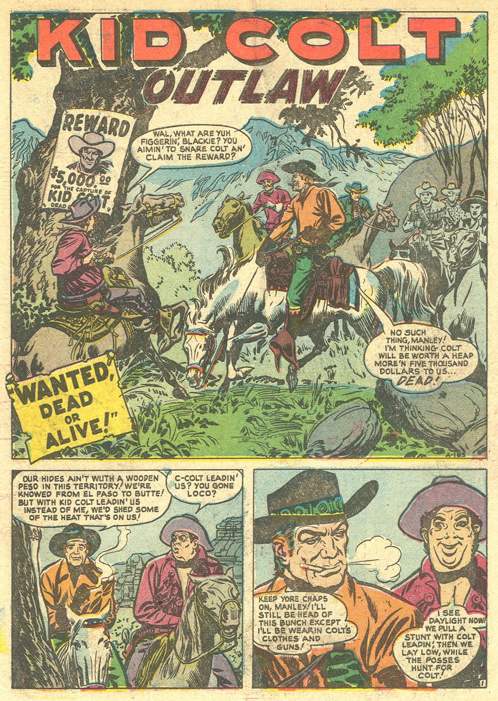 Read online Kid Colt Outlaw comic -  Issue #21 - 3