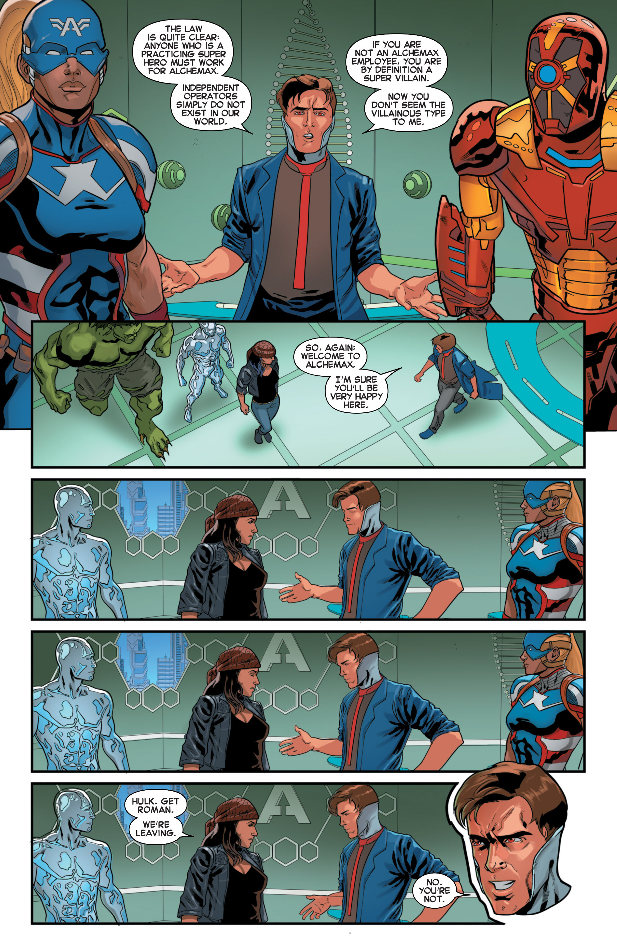 Read online Secret Wars 2099 comic -  Issue #3 - 19