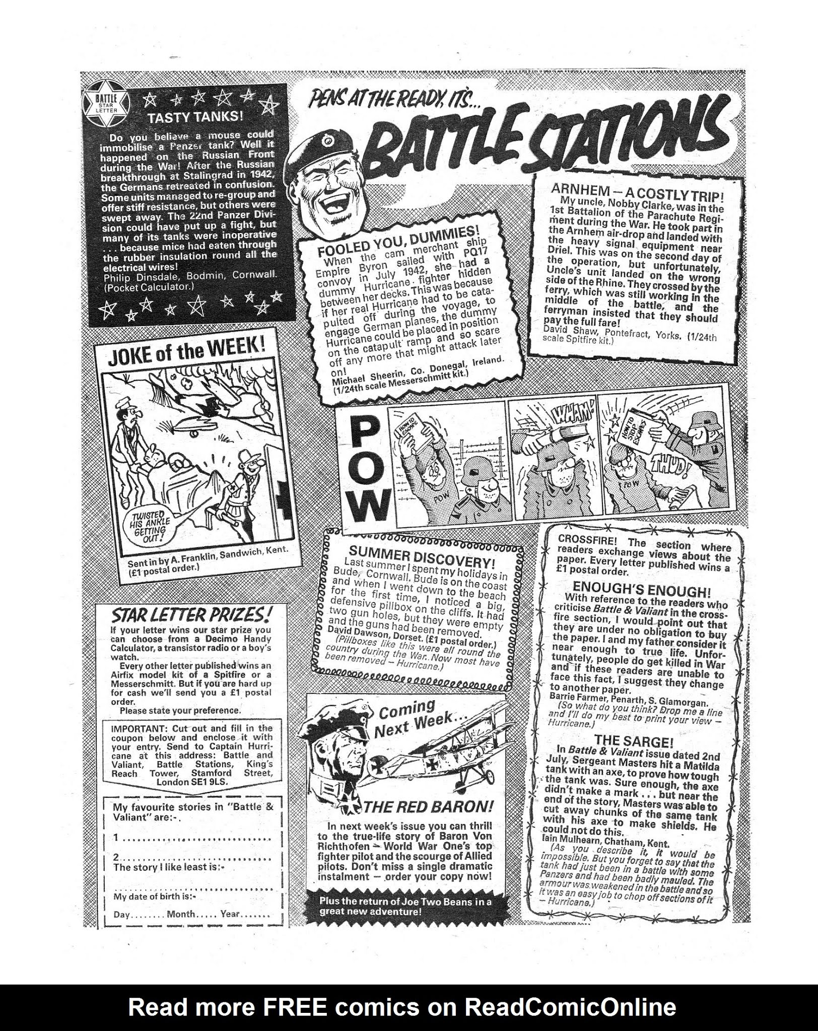 Read online Battle Picture Weekly comic -  Issue #133 - 28