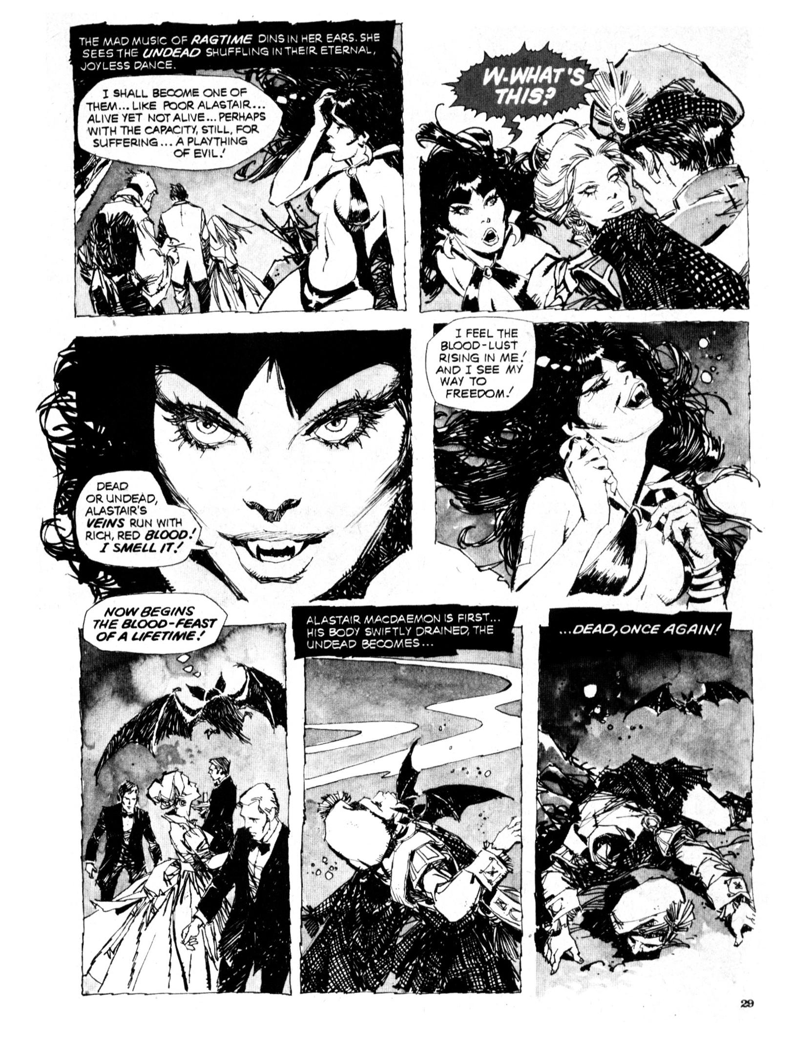 Read online Vampirella (1969) comic -  Issue #111 - 29