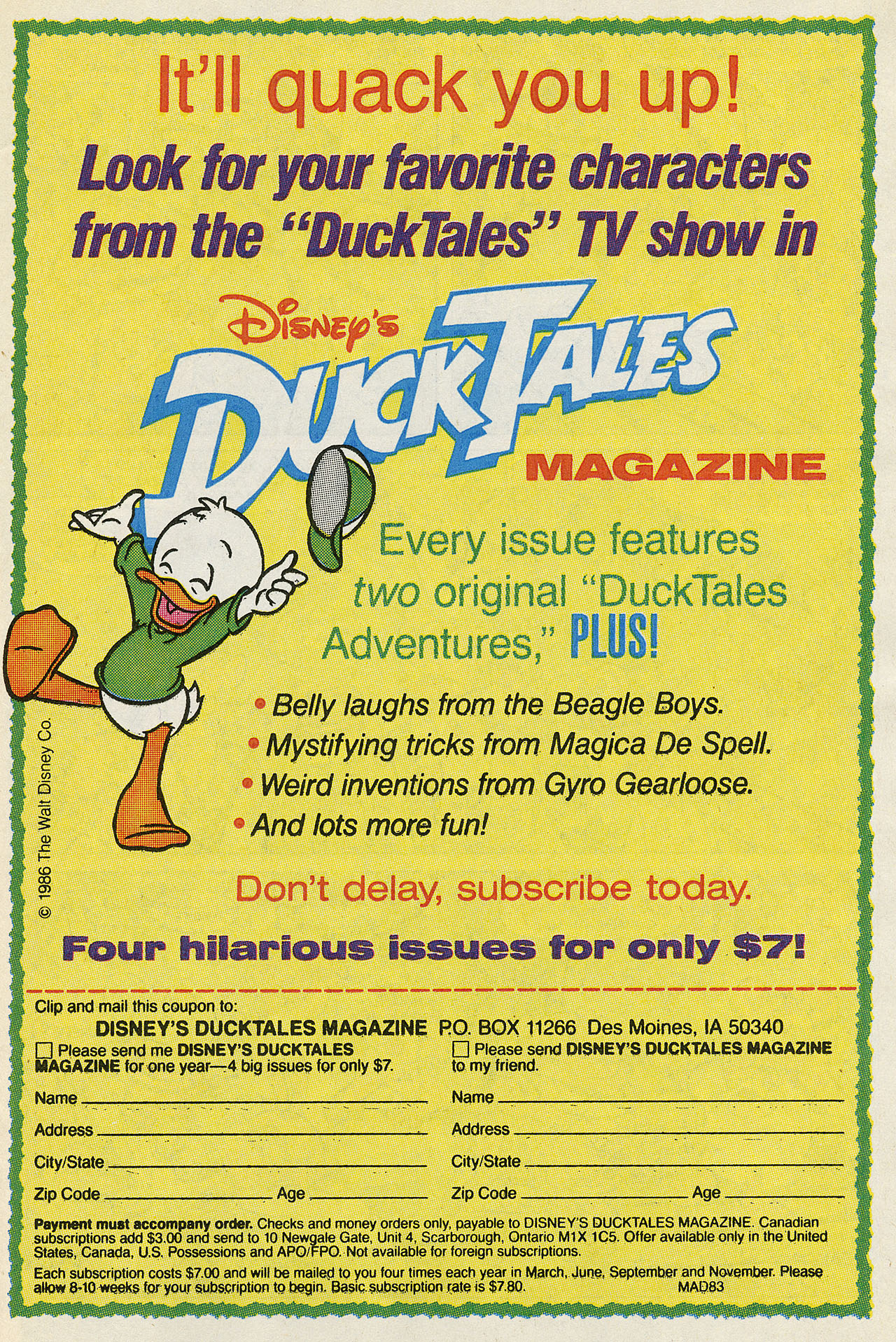 Read online Muppet Babies comic -  Issue #22 - 25