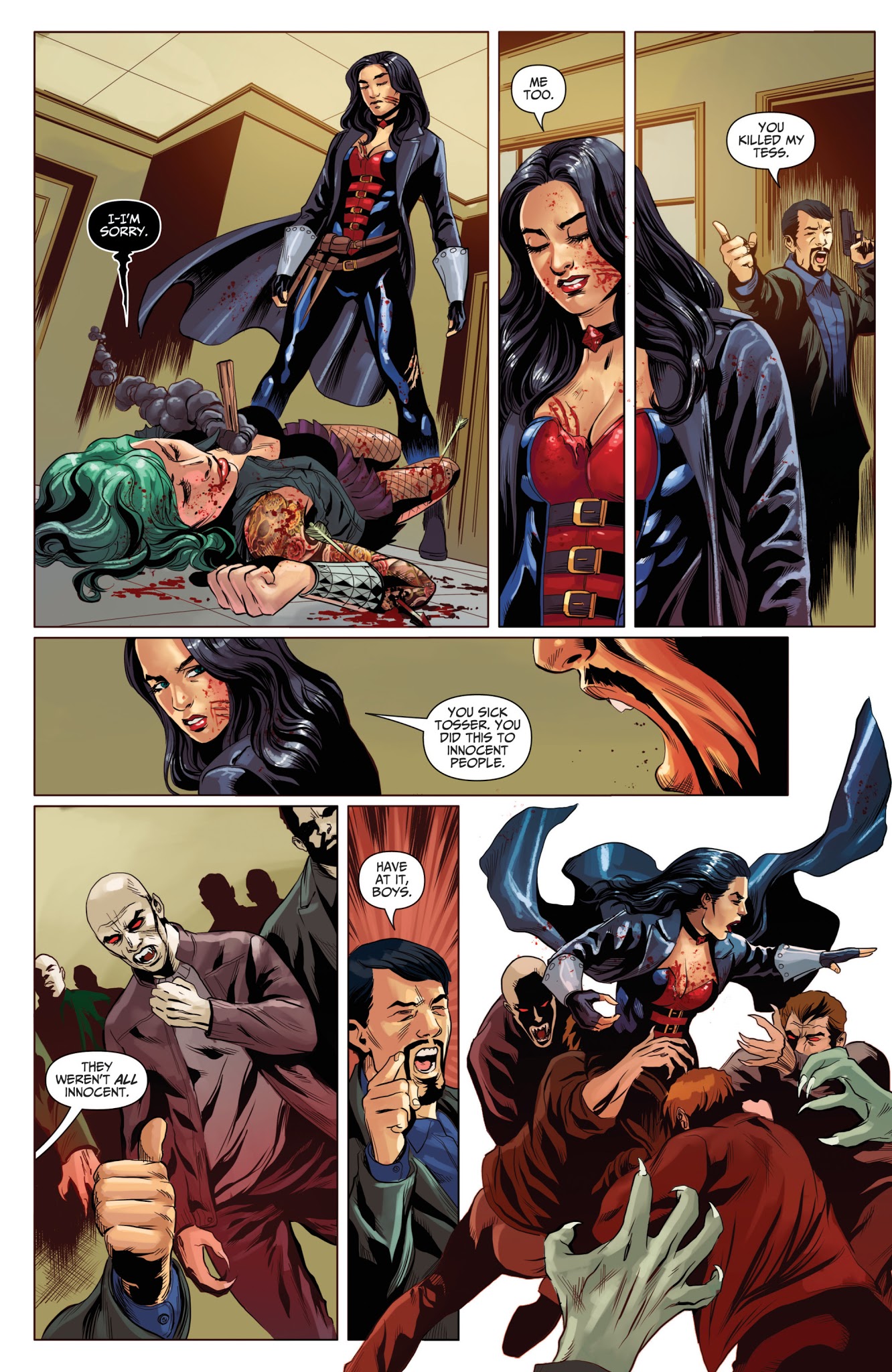 Read online Van Helsing vs. Robyn Hood comic -  Issue #4 - 18