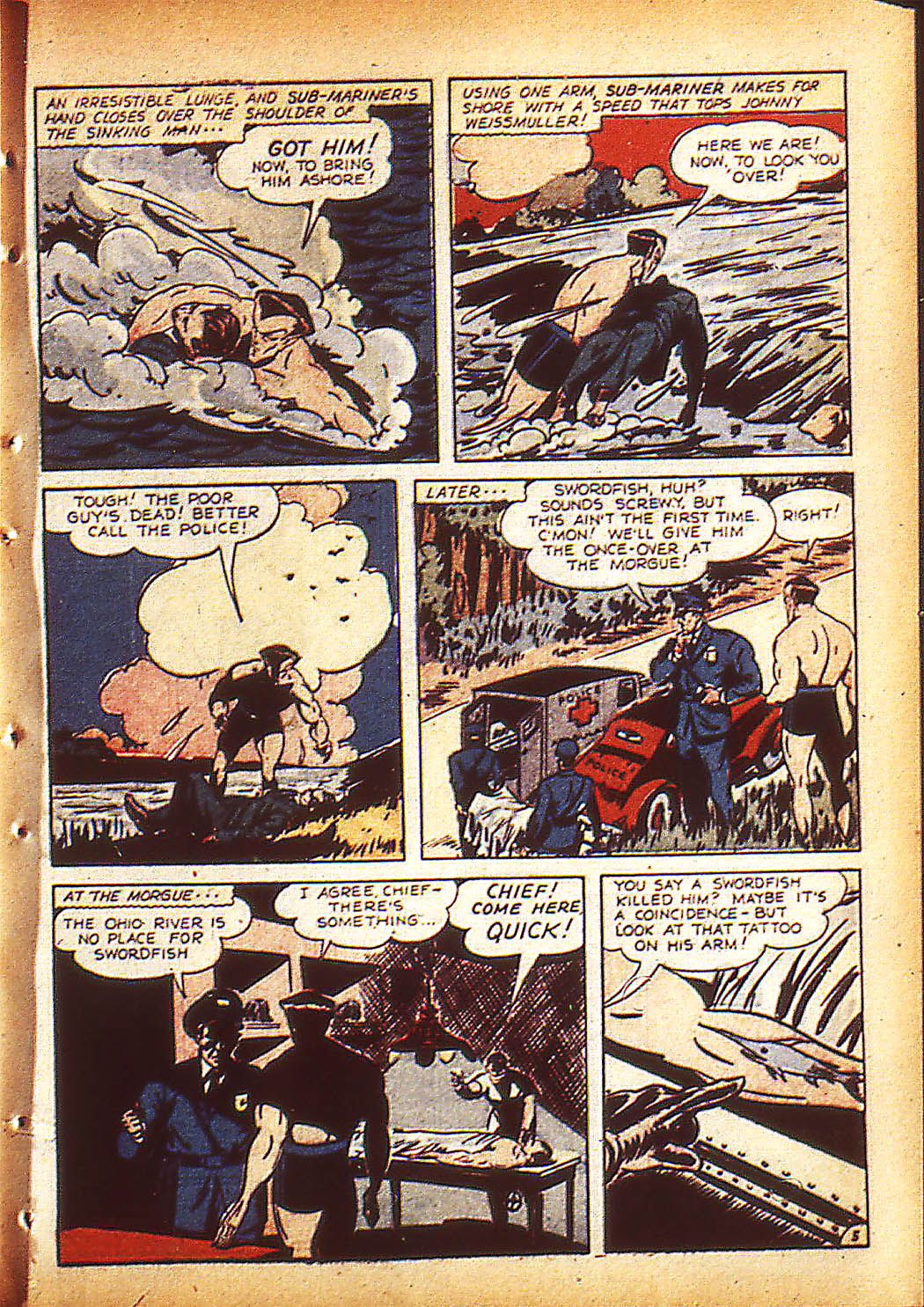 Read online Sub-Mariner Comics comic -  Issue #10 - 8