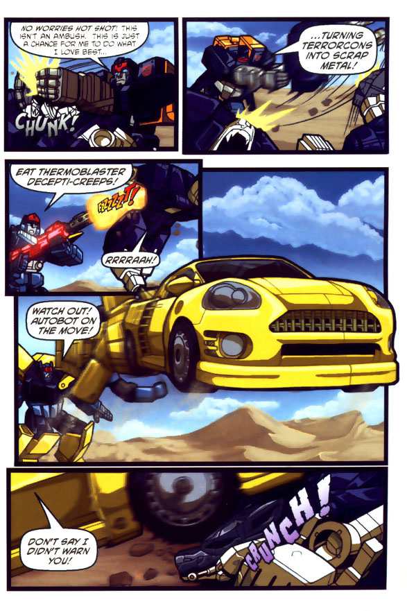 Read online Transformers Energon comic -  Issue #1 - 4