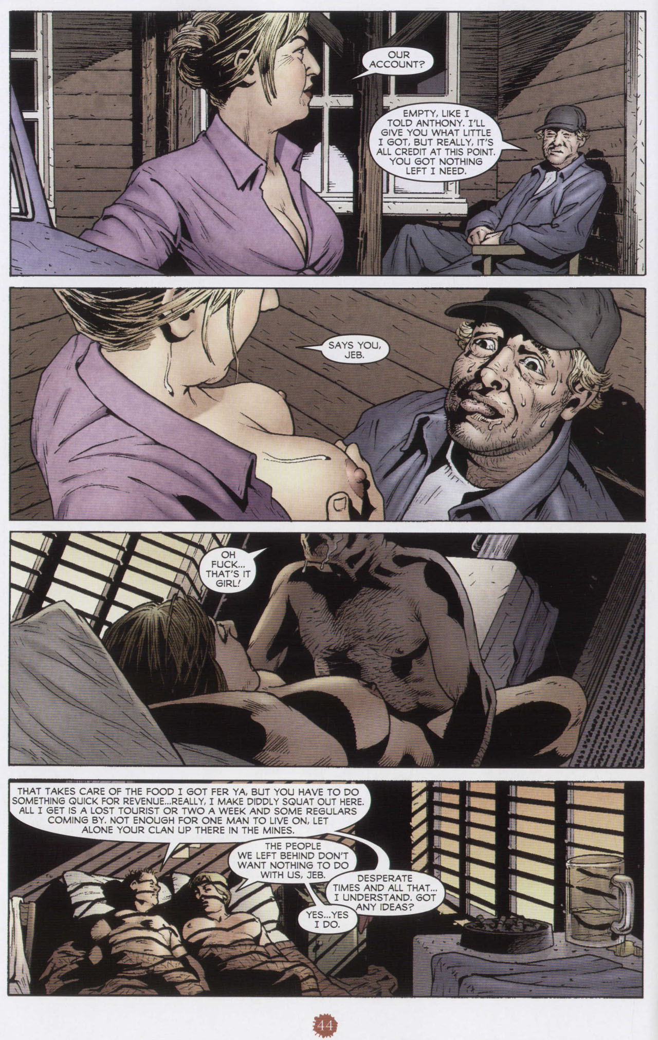 Read online The Hills Have Eyes: The Beginning comic -  Issue # TPB - 49