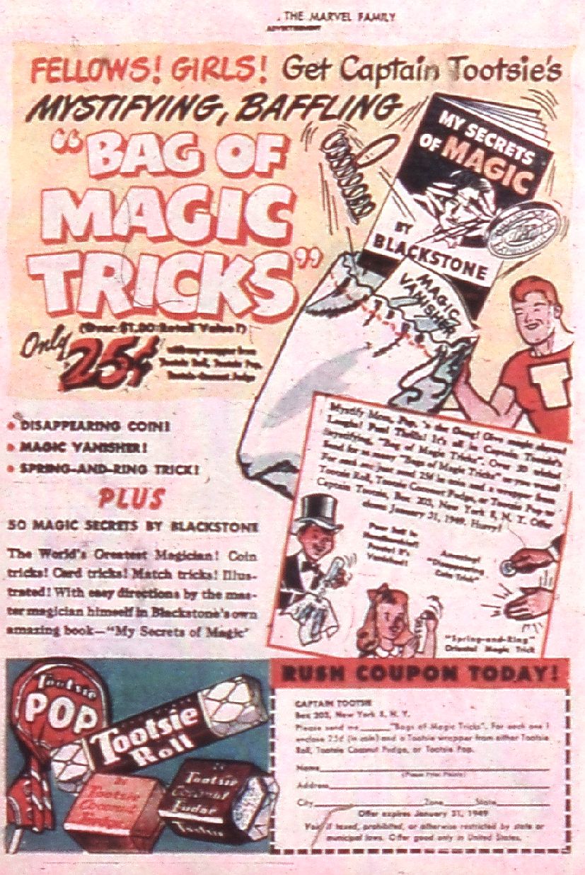 Read online The Marvel Family comic -  Issue #30 - 15