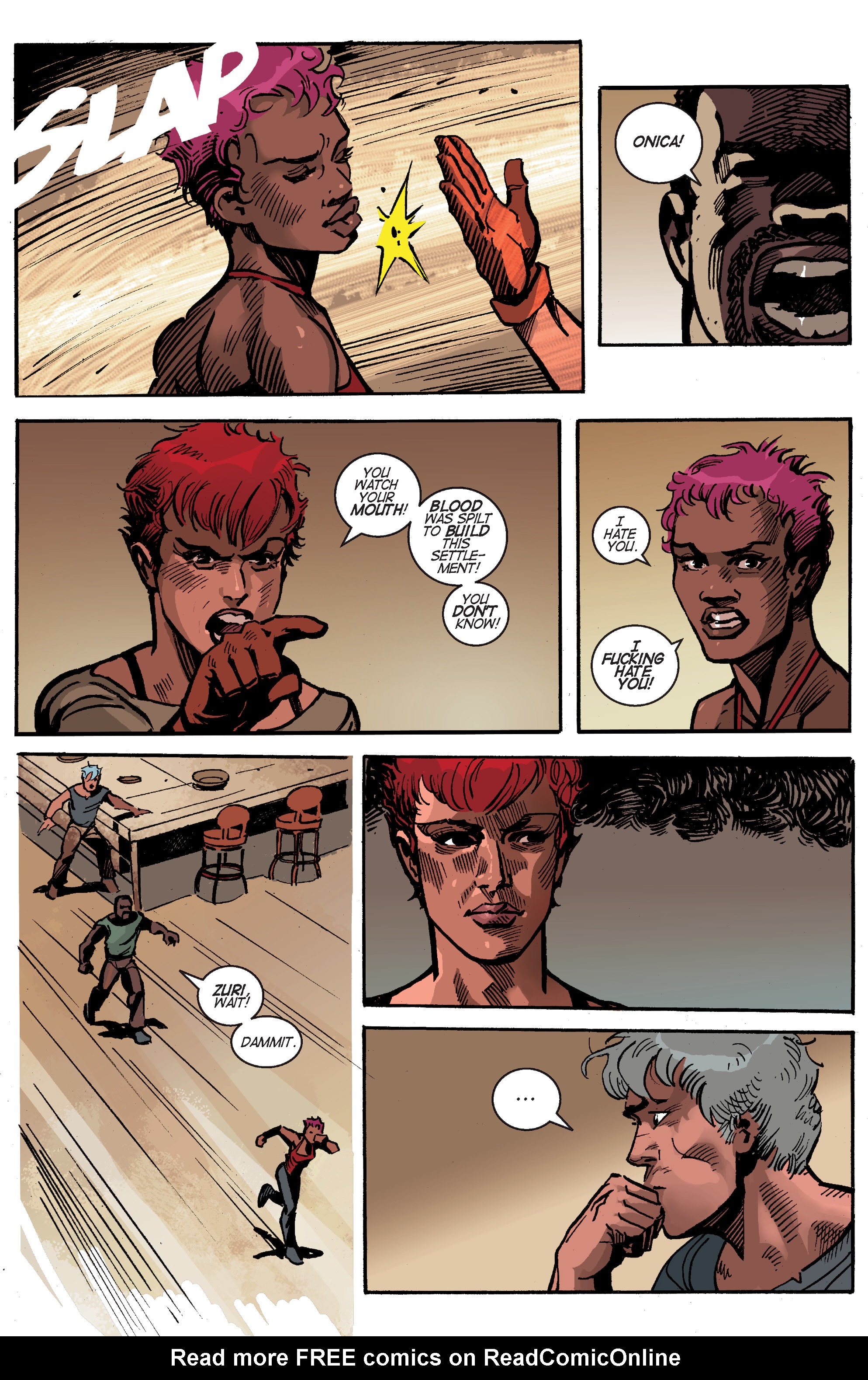 Read online Planetoid Praxis comic -  Issue #5 - 9