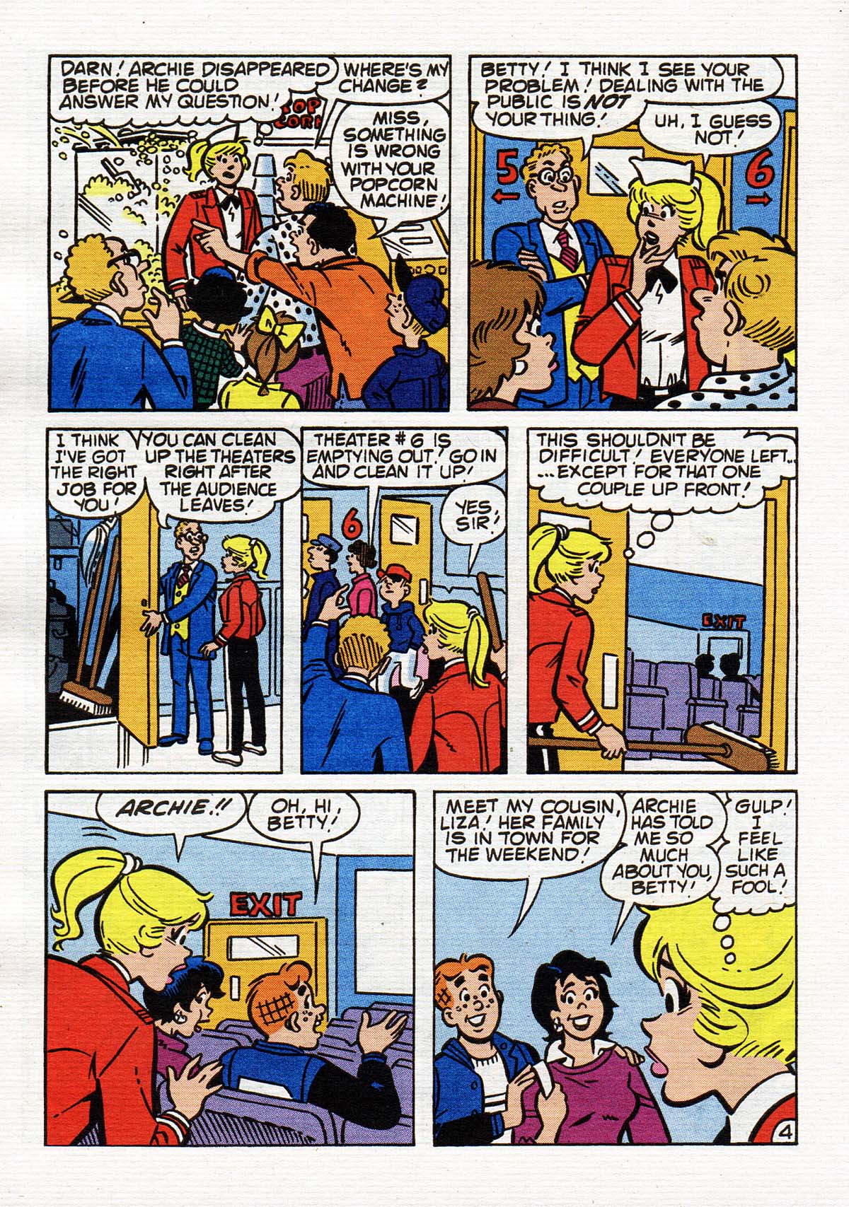 Read online Betty and Veronica Digest Magazine comic -  Issue #124 - 121