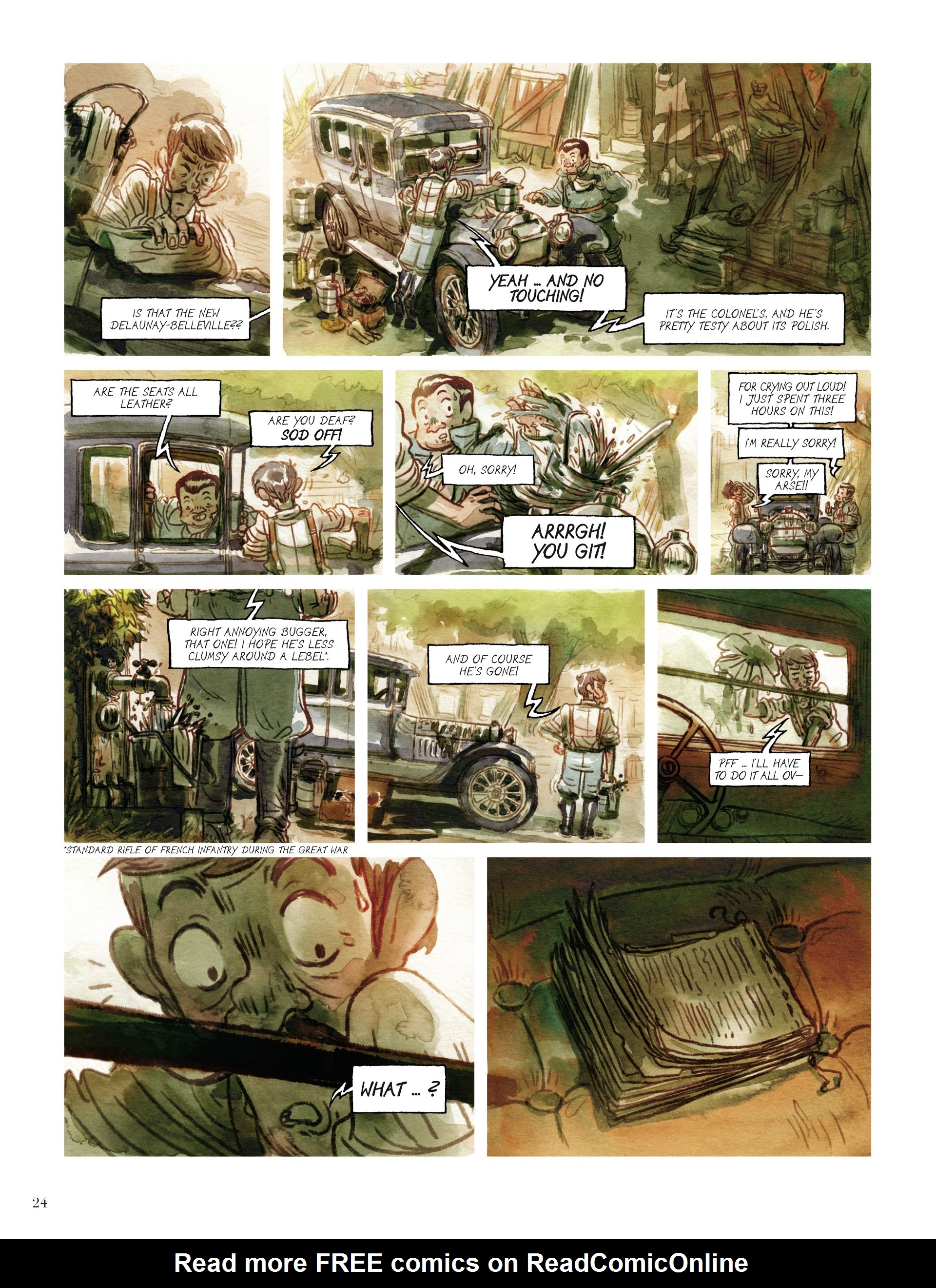 Read online Swan Song comic -  Issue #1 - 25