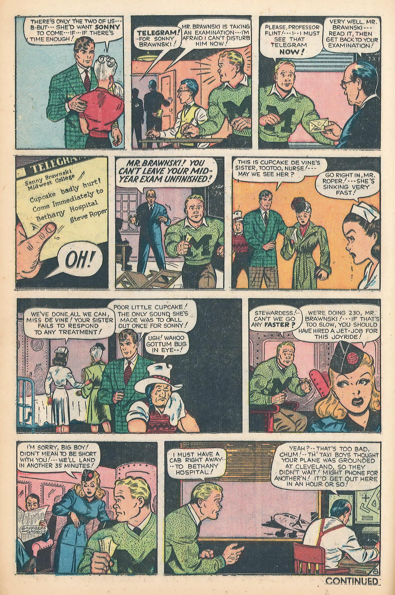 Read online Famous Funnies comic -  Issue #186 - 16