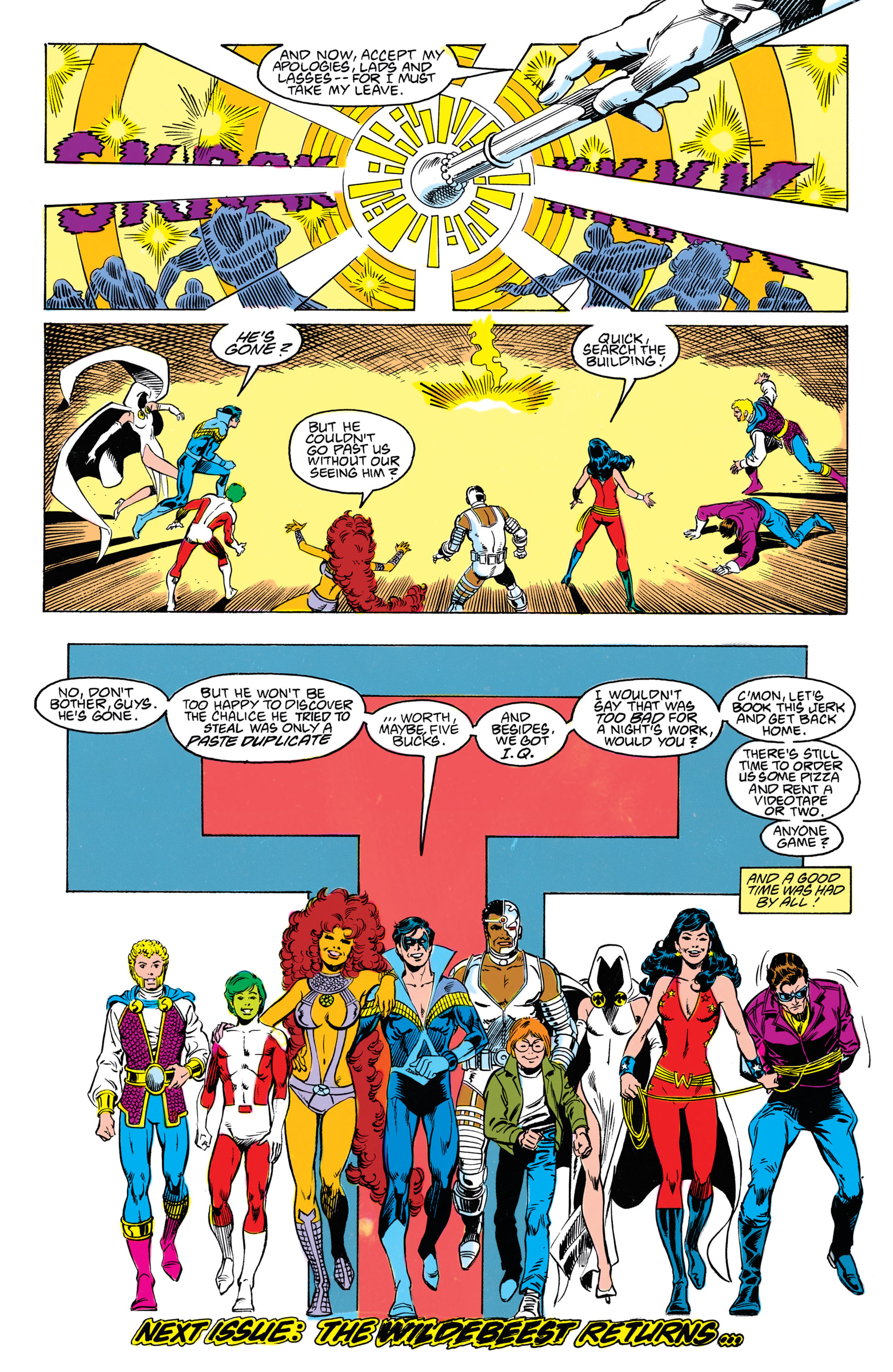 Read online The New Teen Titans (1984) comic -  Issue #40 - 29