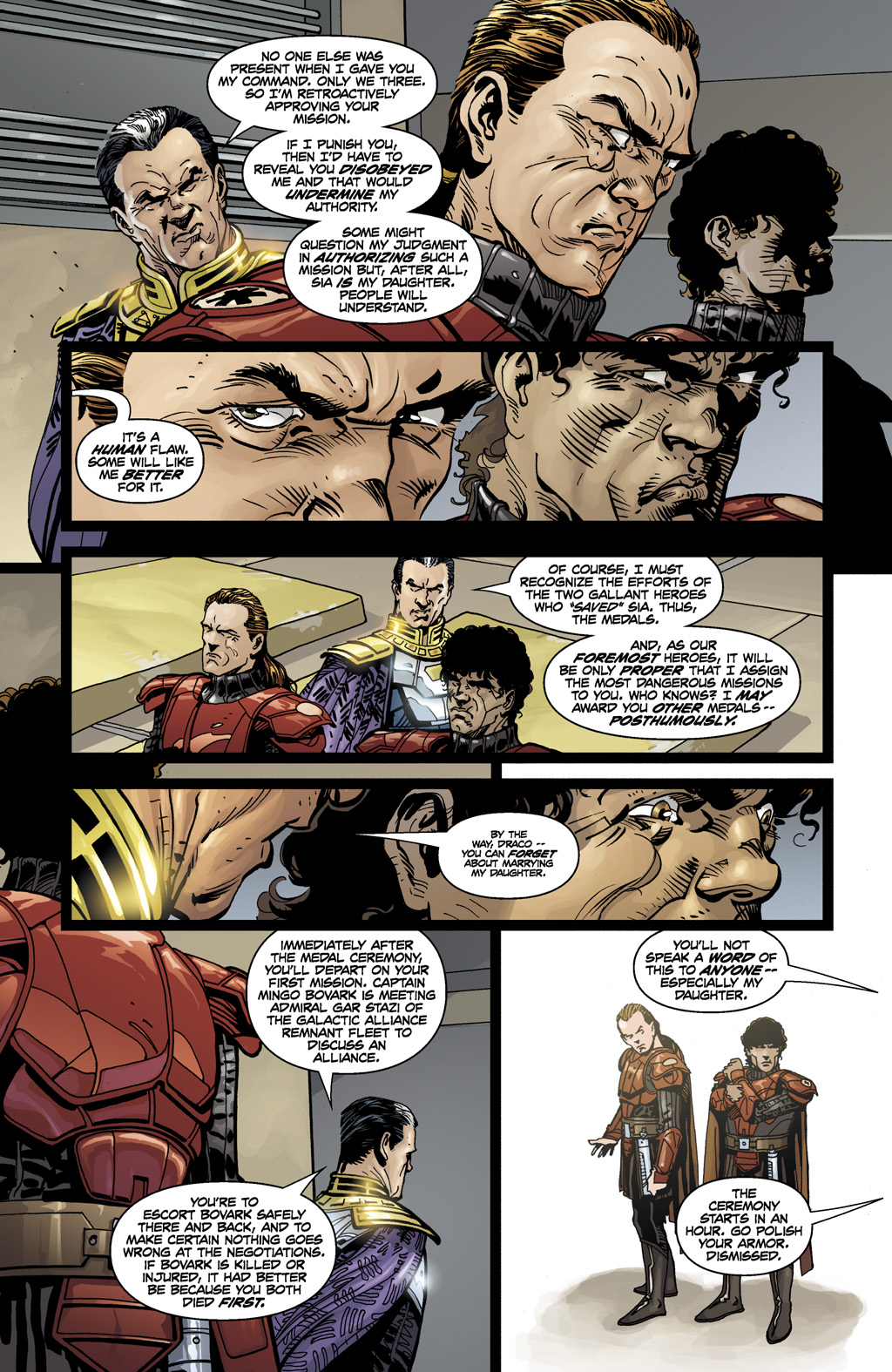 Read online Star Wars: Legacy (2006) comic -  Issue #9 - 12