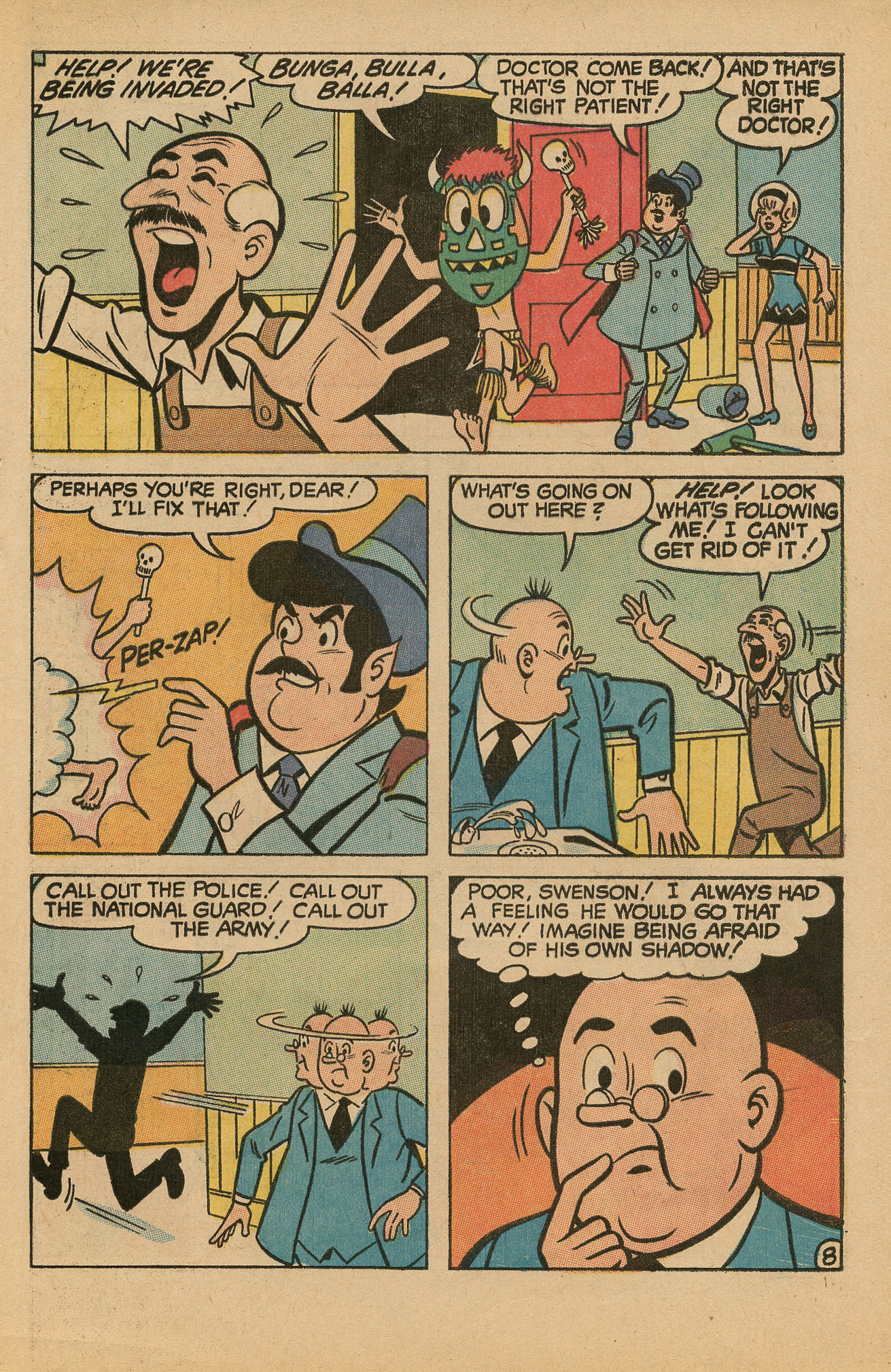 Read online Archie's TV Laugh-Out comic -  Issue #1 - 63