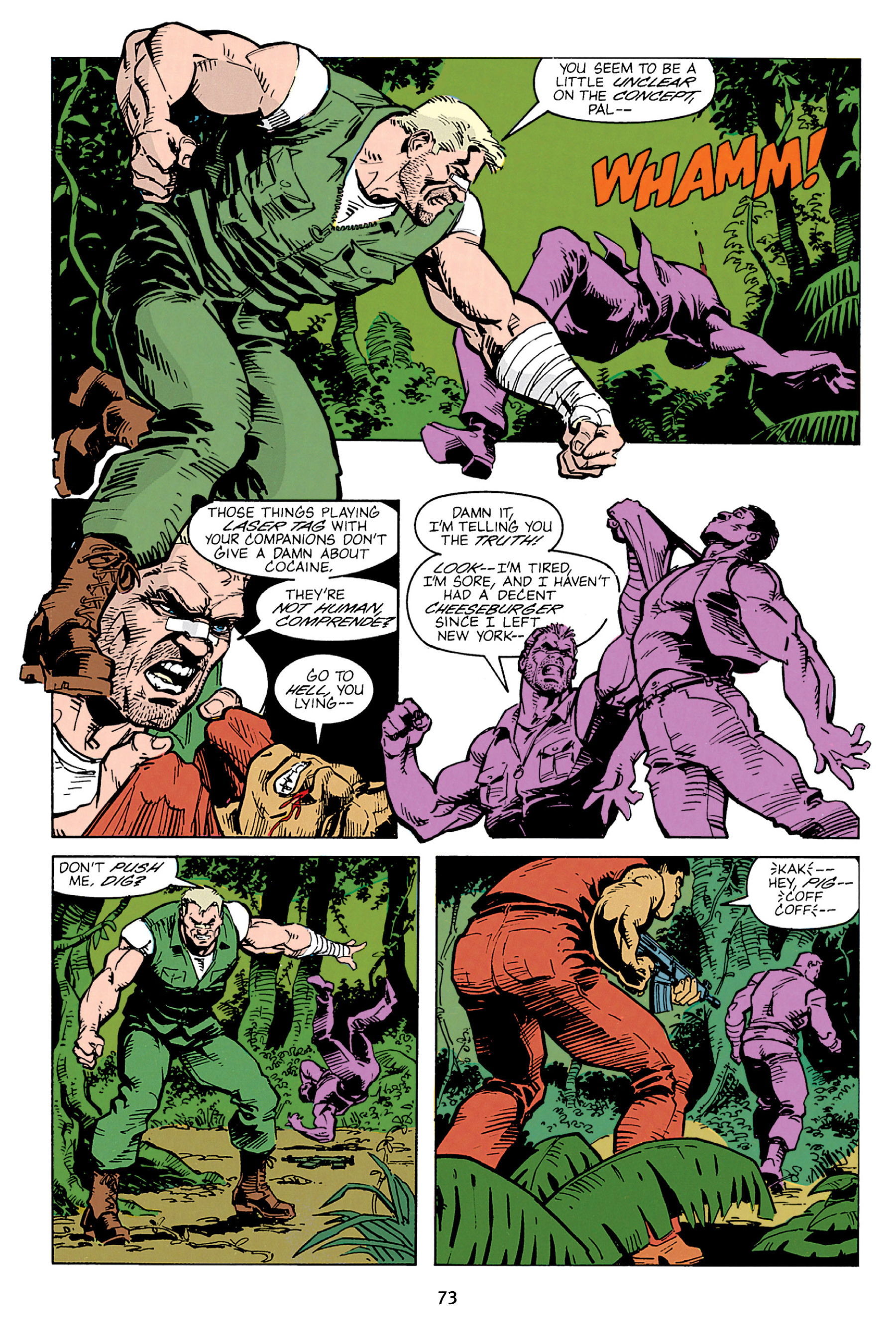 Read online Predator Omnibus comic -  Issue # TPB 1 (Part 1) - 72