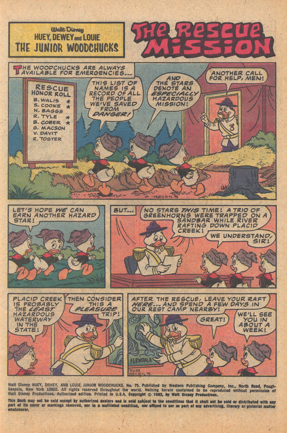 Read online Huey, Dewey, and Louie Junior Woodchucks comic -  Issue #75 - 3