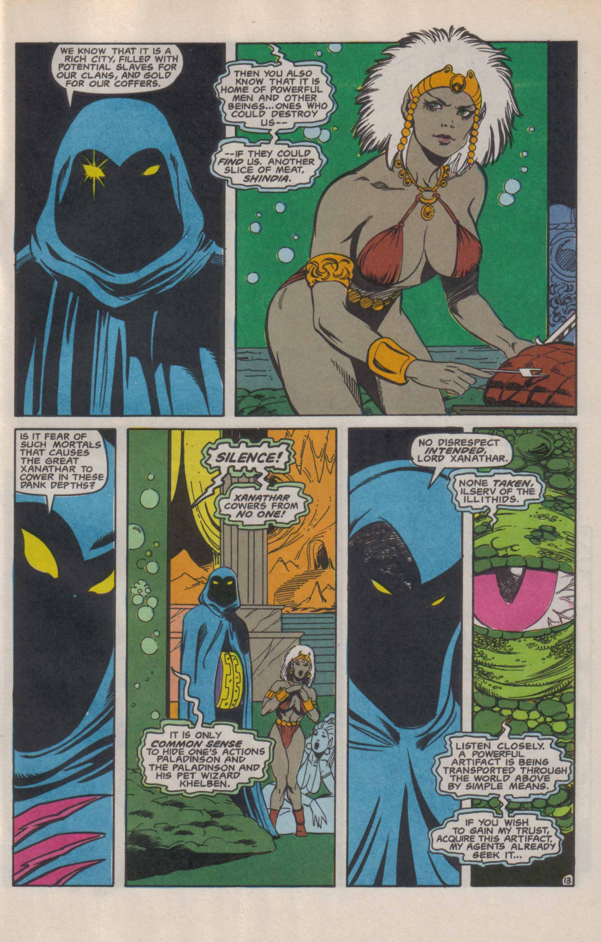 Read online Advanced Dungeons & Dragons comic -  Issue #9 - 14